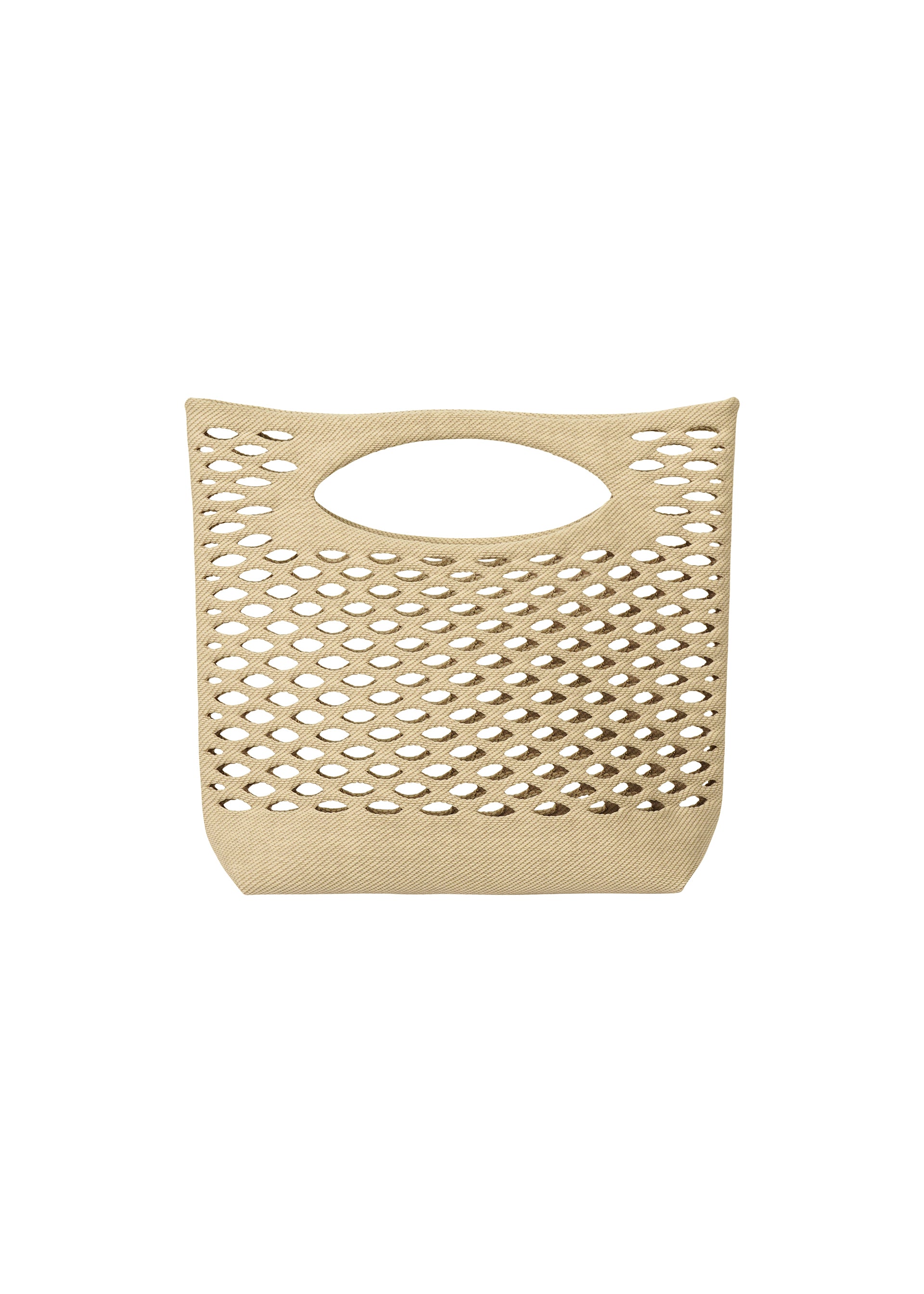 Issey Miyake Mokko Basket tote černohnědá pletená