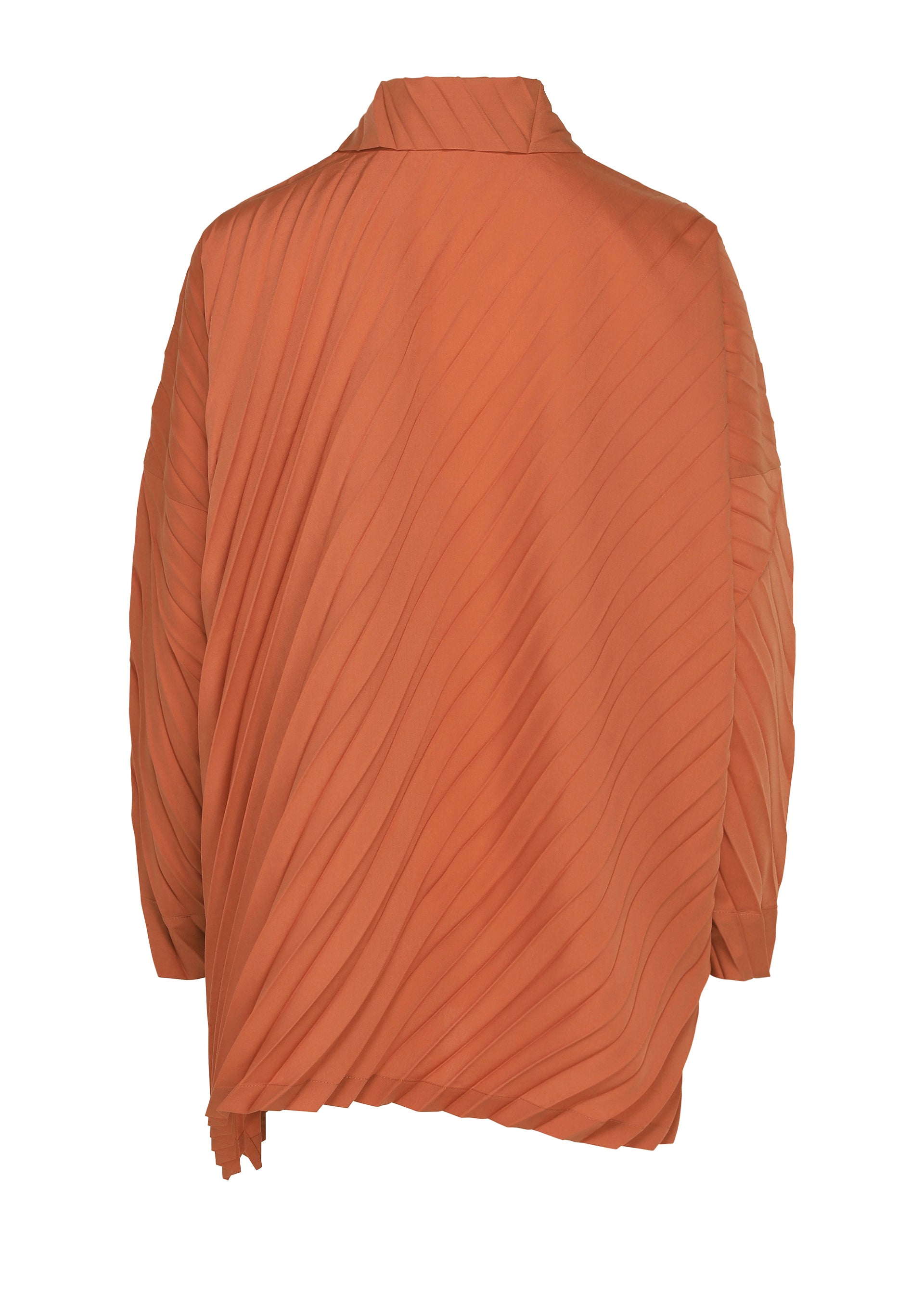 me Issey Miyake Angle Pleats košile bílá plisovaná