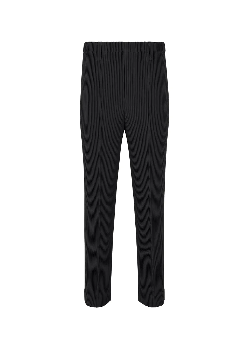 Issey Miyake Tuxedo Pleats kalhoty černá s puky