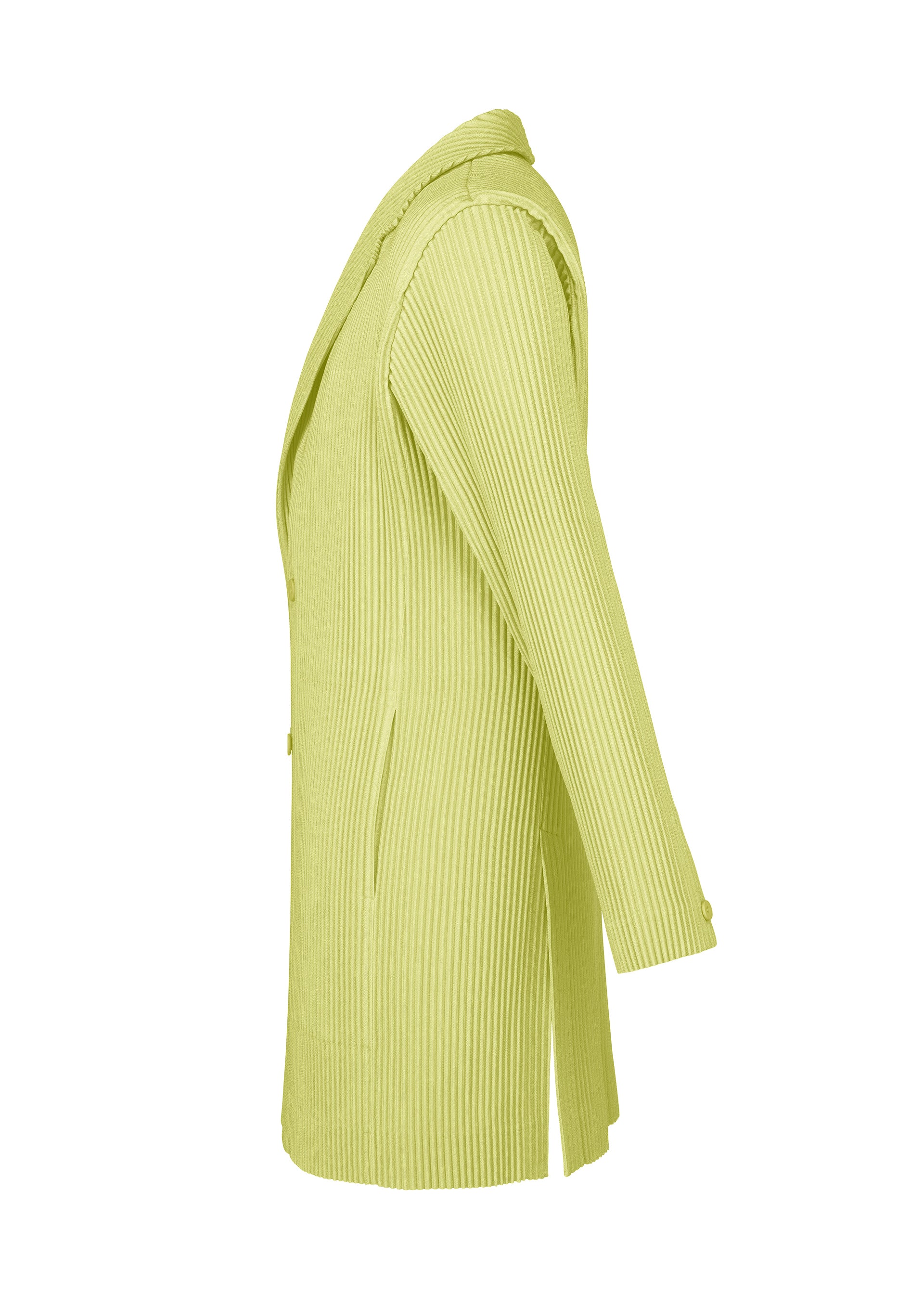 Issey Miyake LINEN LIKE sako béžové vel. 2 lnený vzhled