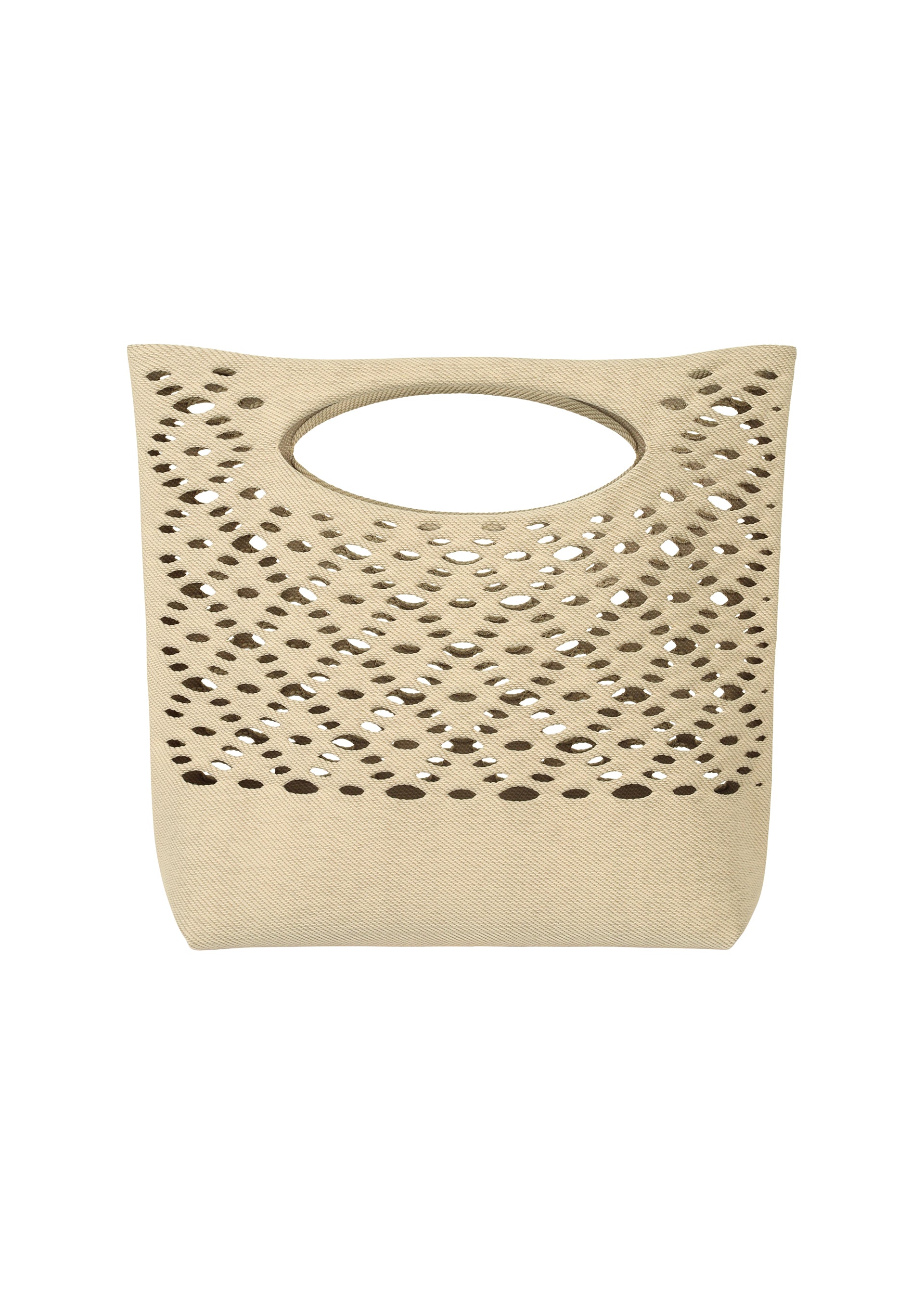 Issey Miyake Mokko Basket tote taška black×brown tuhá