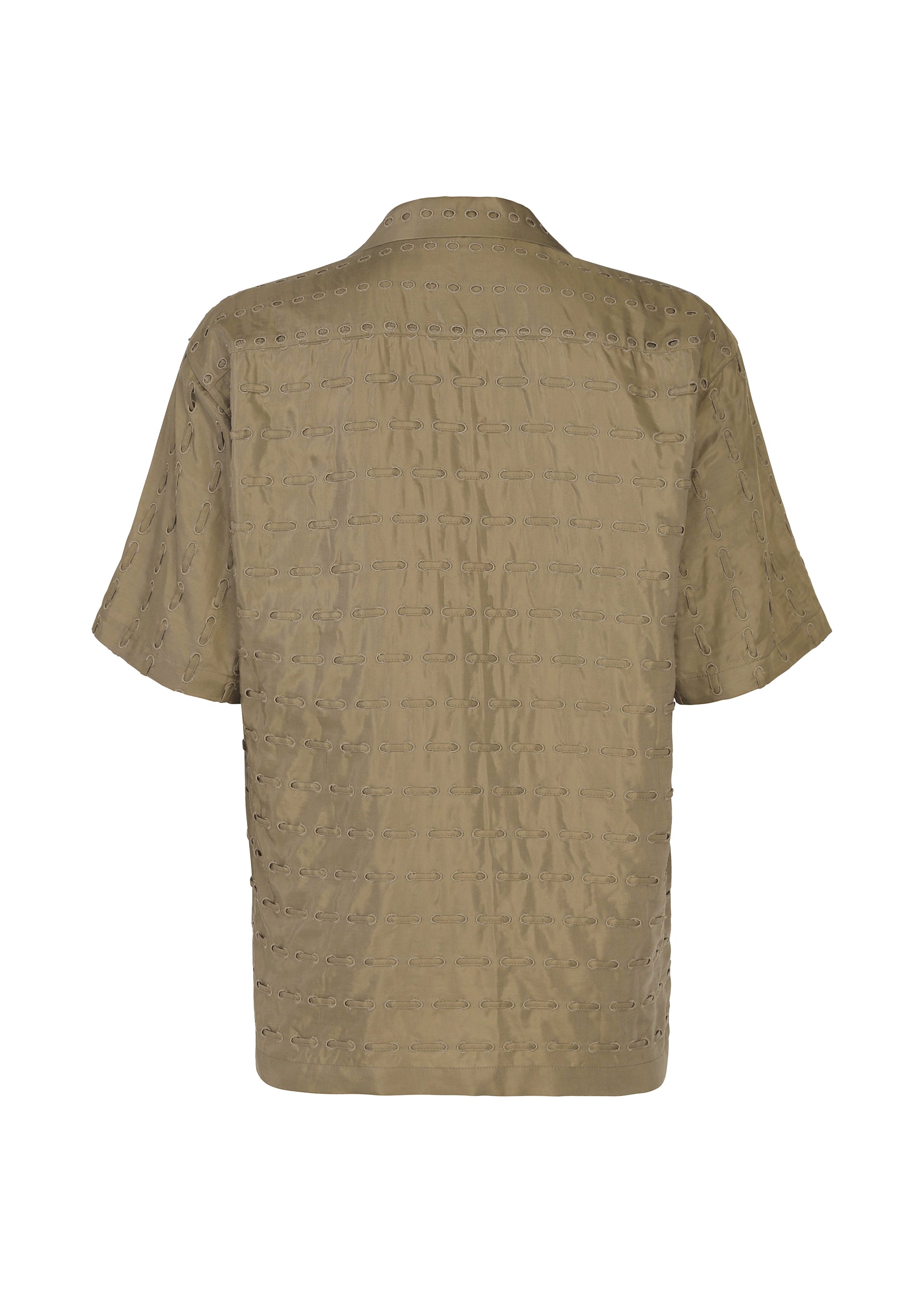 Issey Miyake Hole & Line košile Khaki vel. 4