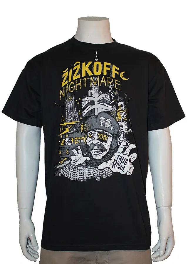 Alien DNA Žižkoff Nightmare pánské tričko used black bavlna