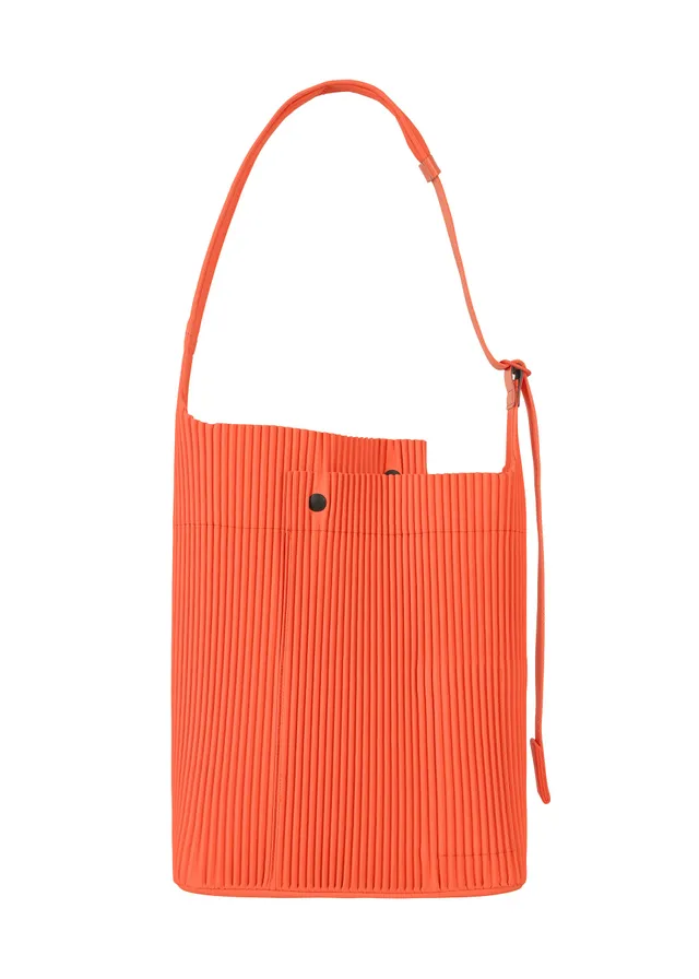 Issey Miyake Homme Plissé Utility taška přes rameno oranžová