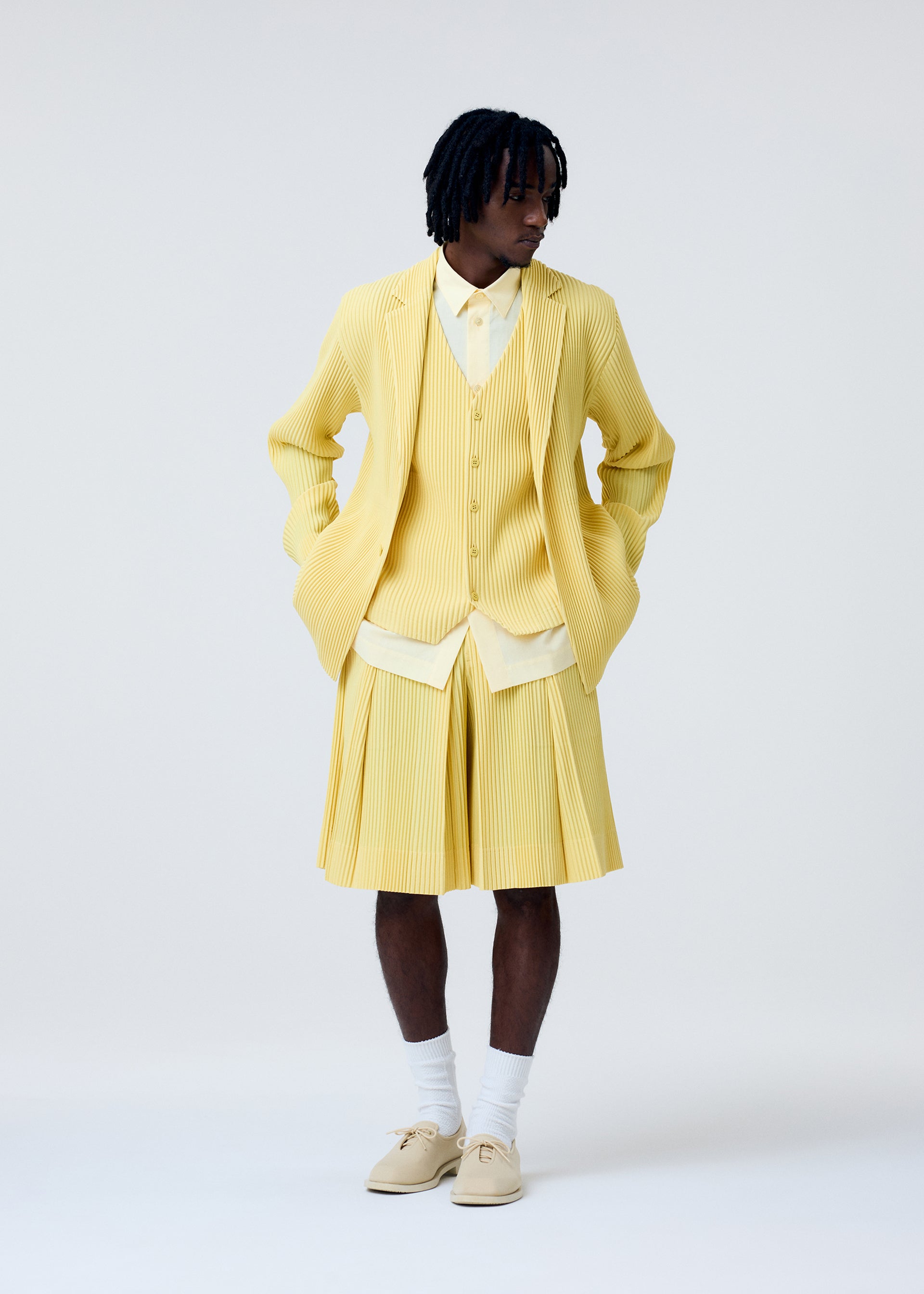 Issey Miyake Tailored Pleats 2 vesta černá vel. 2