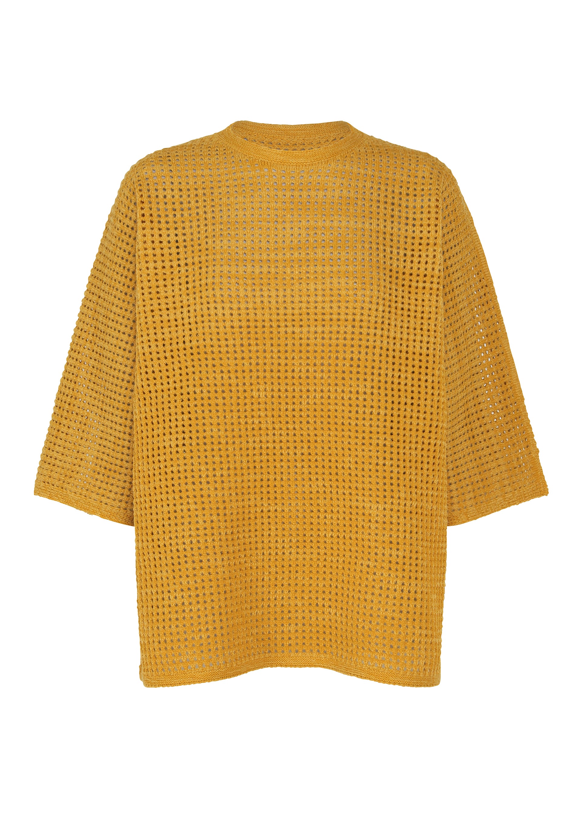 Pleats Please Issey Miyake Dot Knit vlněný svetr černý