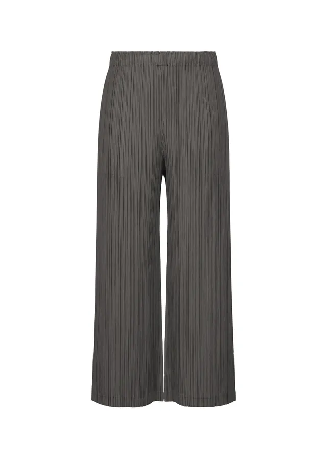 Issey Miyake Thicker Bottoms 2 kalhoty šedé rovné