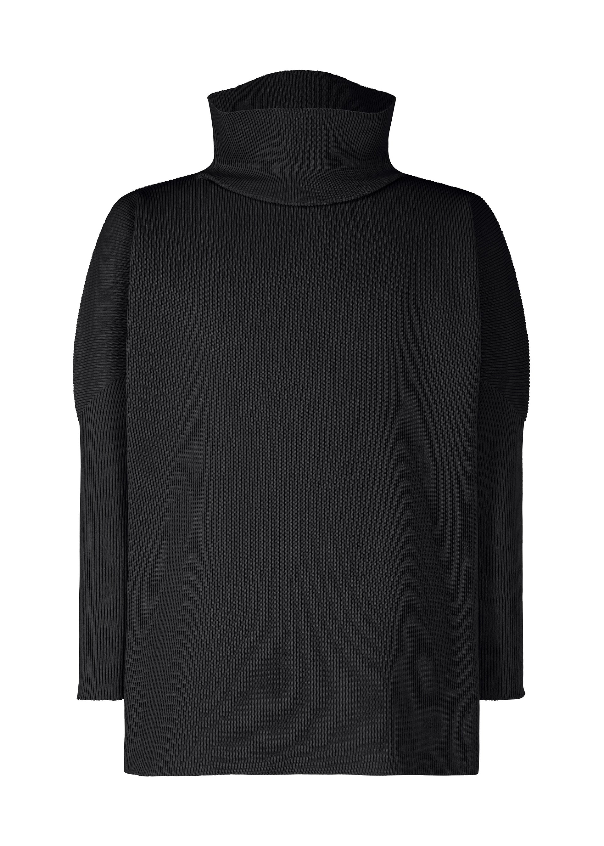 Homme Plissé Issey Miyake Basic Knit rolák černý