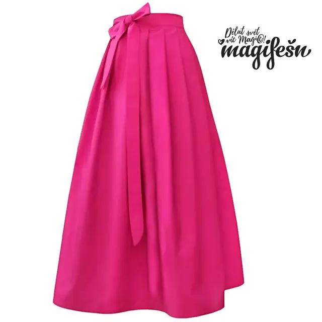 Magifešn Bell zavinovací sukně magenta
