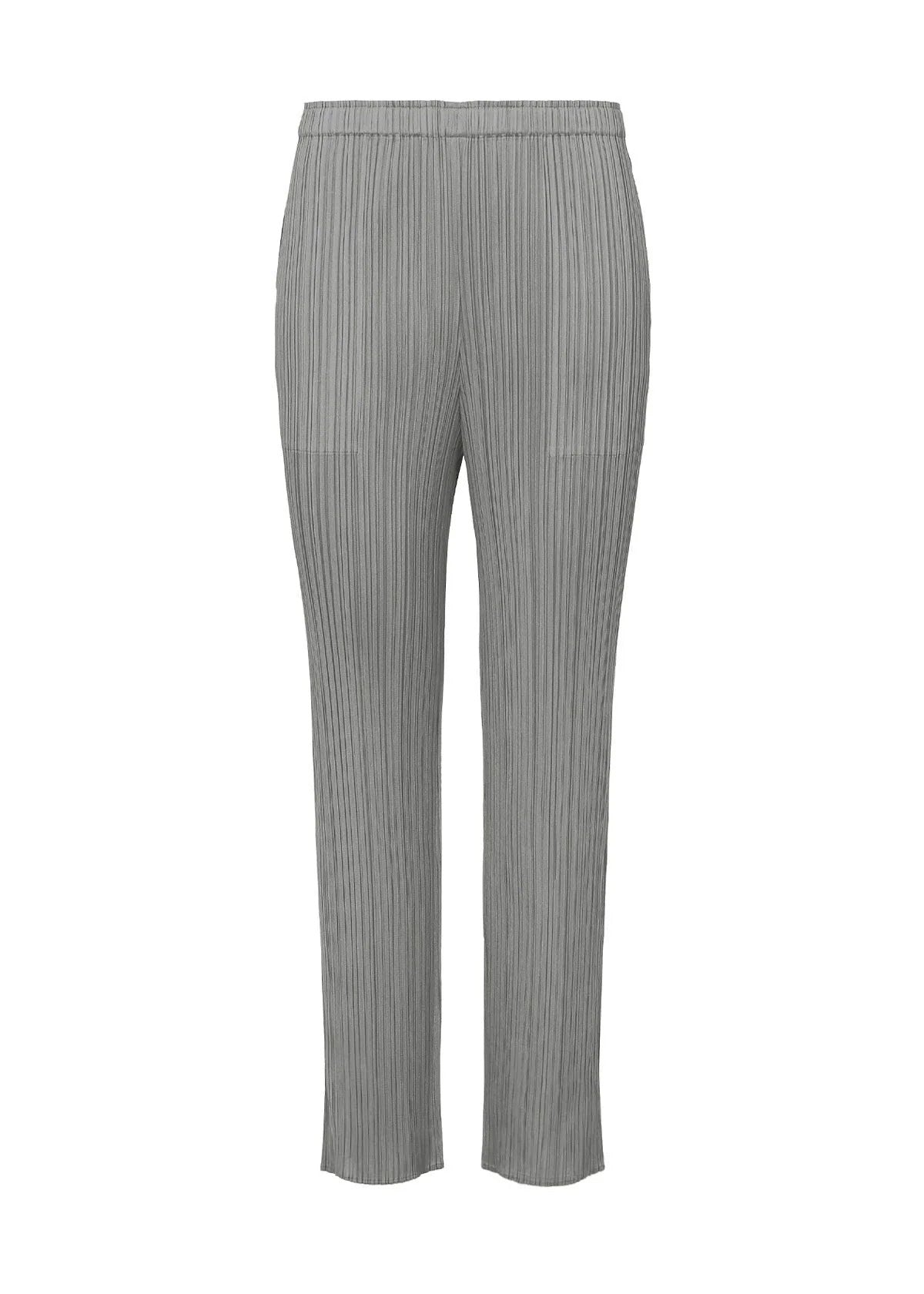 Issey Miyake Basics PP15001 kalhoty světle šedé