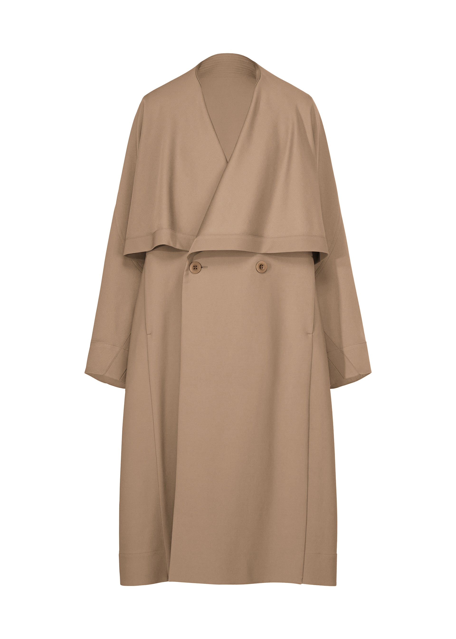 Issey Miyake Front Back kabát černý vel. 2 vlněný