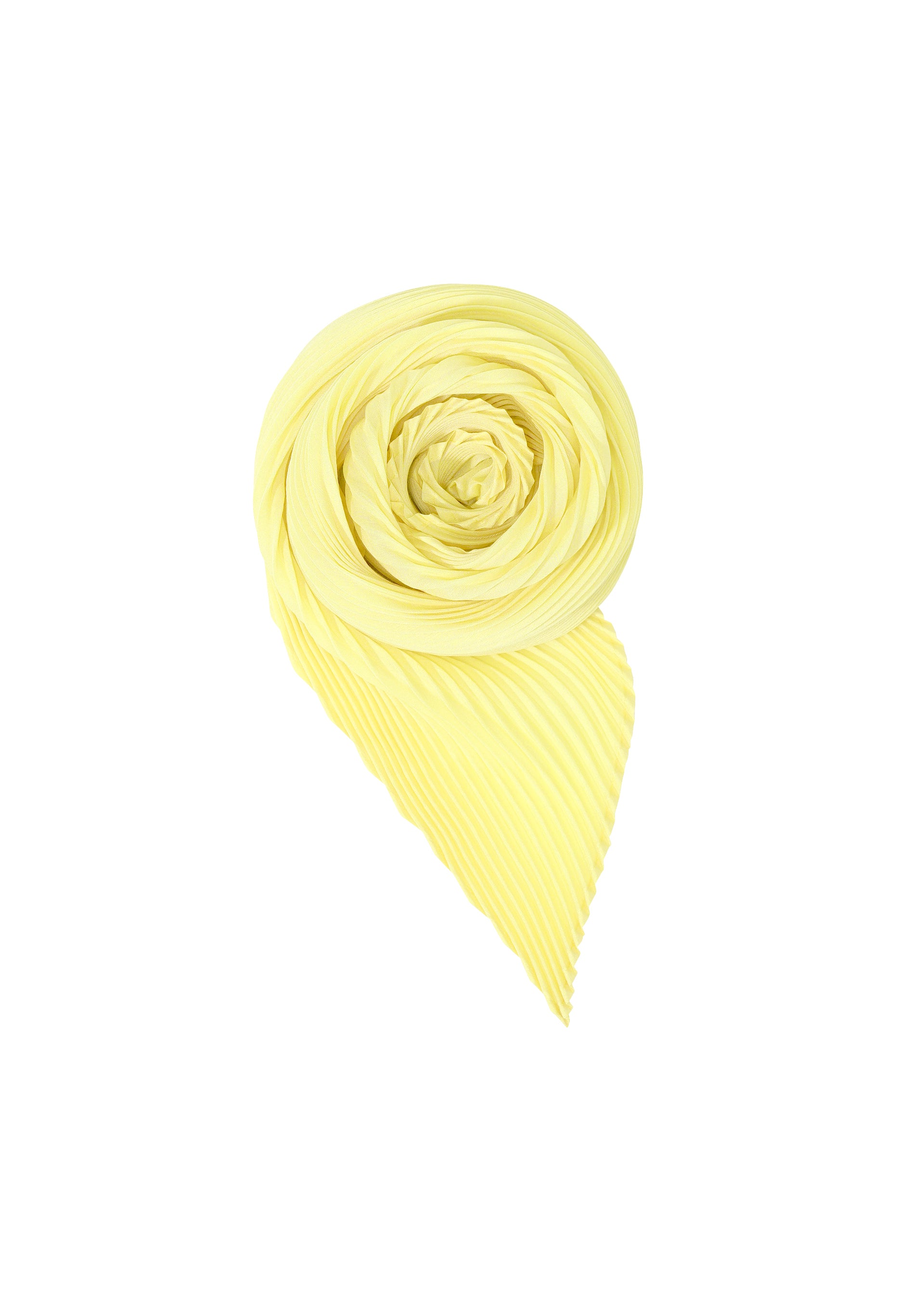 Issey Miyake Homme Plissé Pleats Stole šála červená