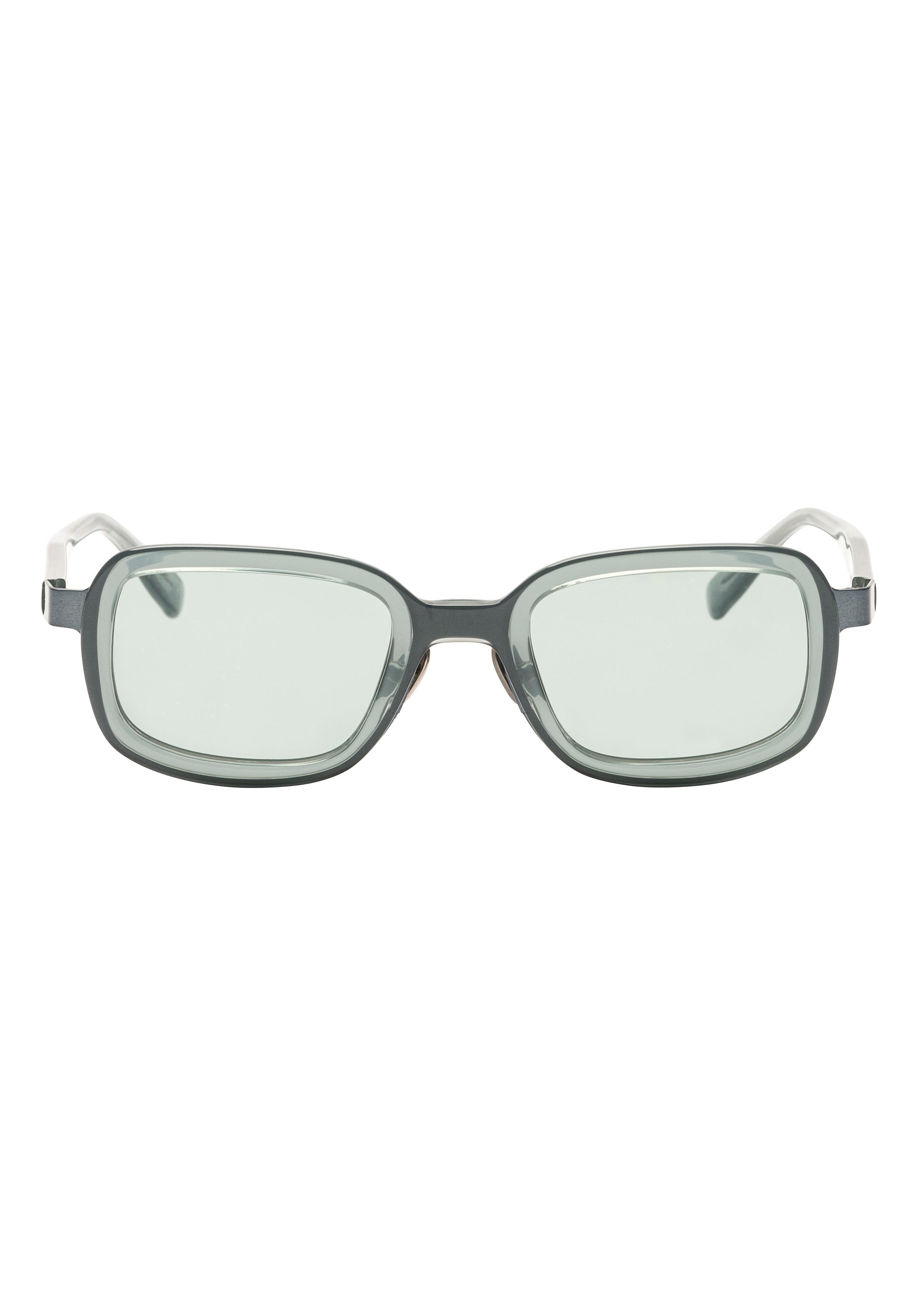 Issey Miyake Eyes Marrow-Square brýle zelené