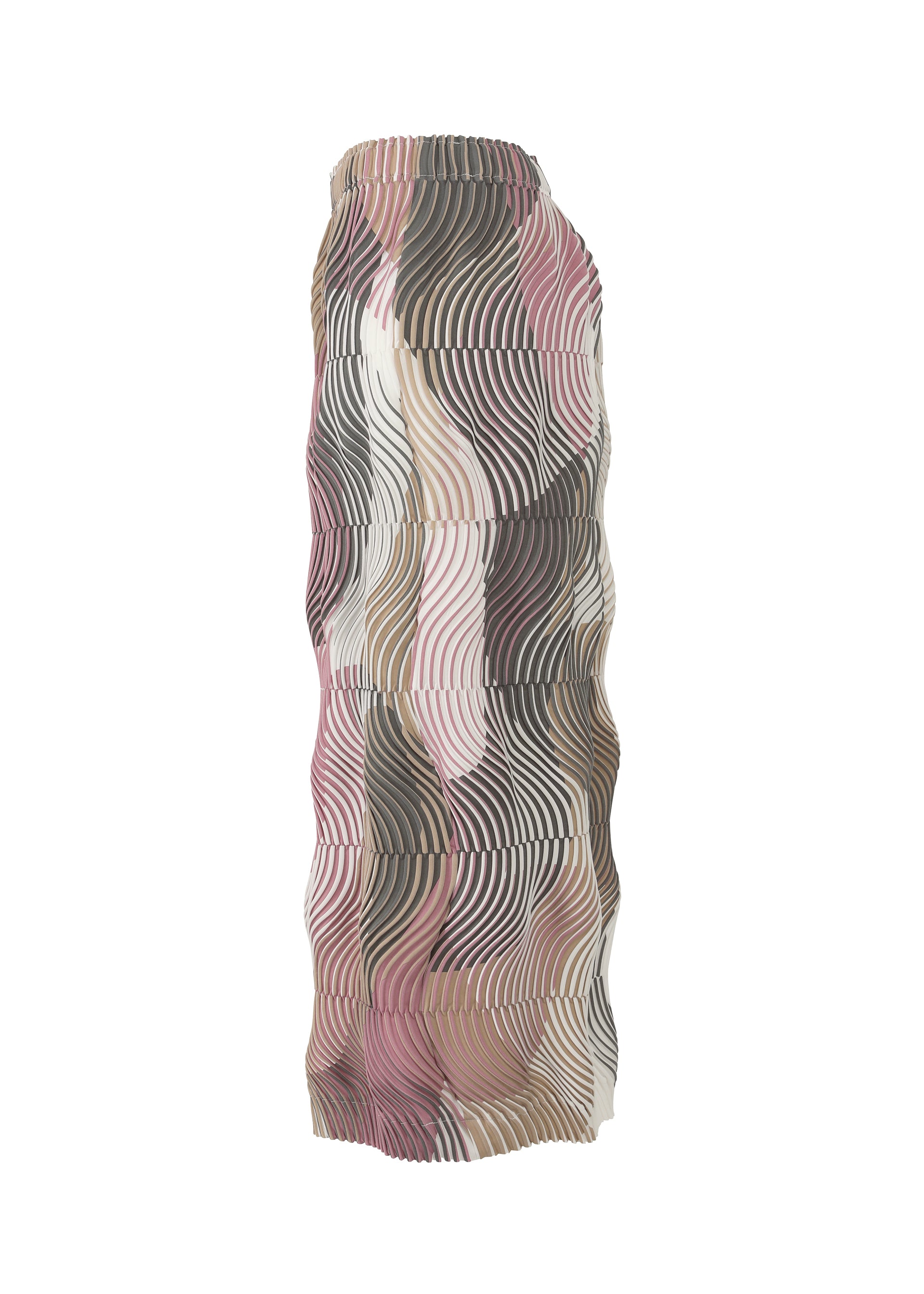 Issey Miyake Type-P 005 dámská sukně růžová plisovaná