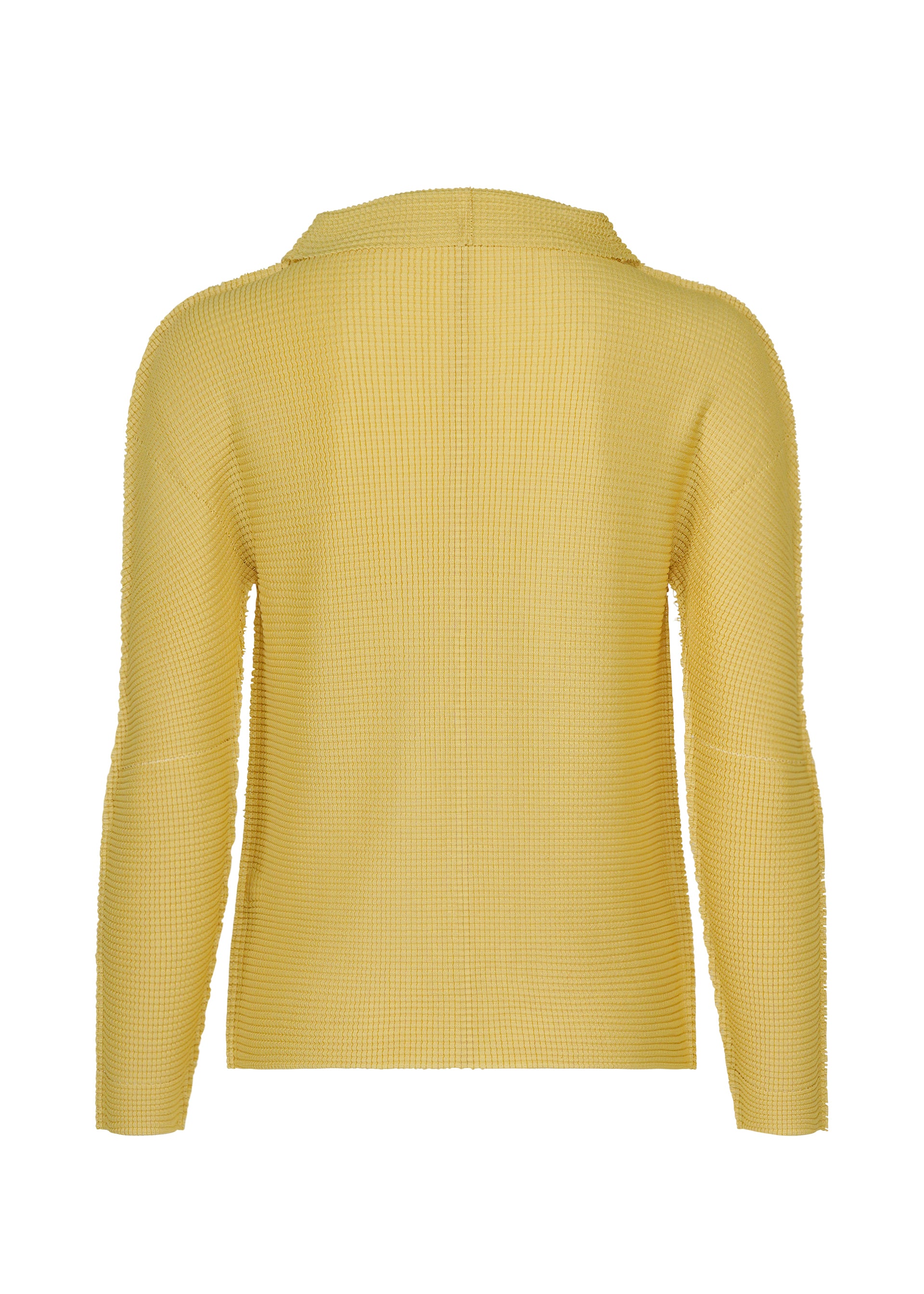 Issey Miyake Knit Stretch Pleats 1 kardigan taupe