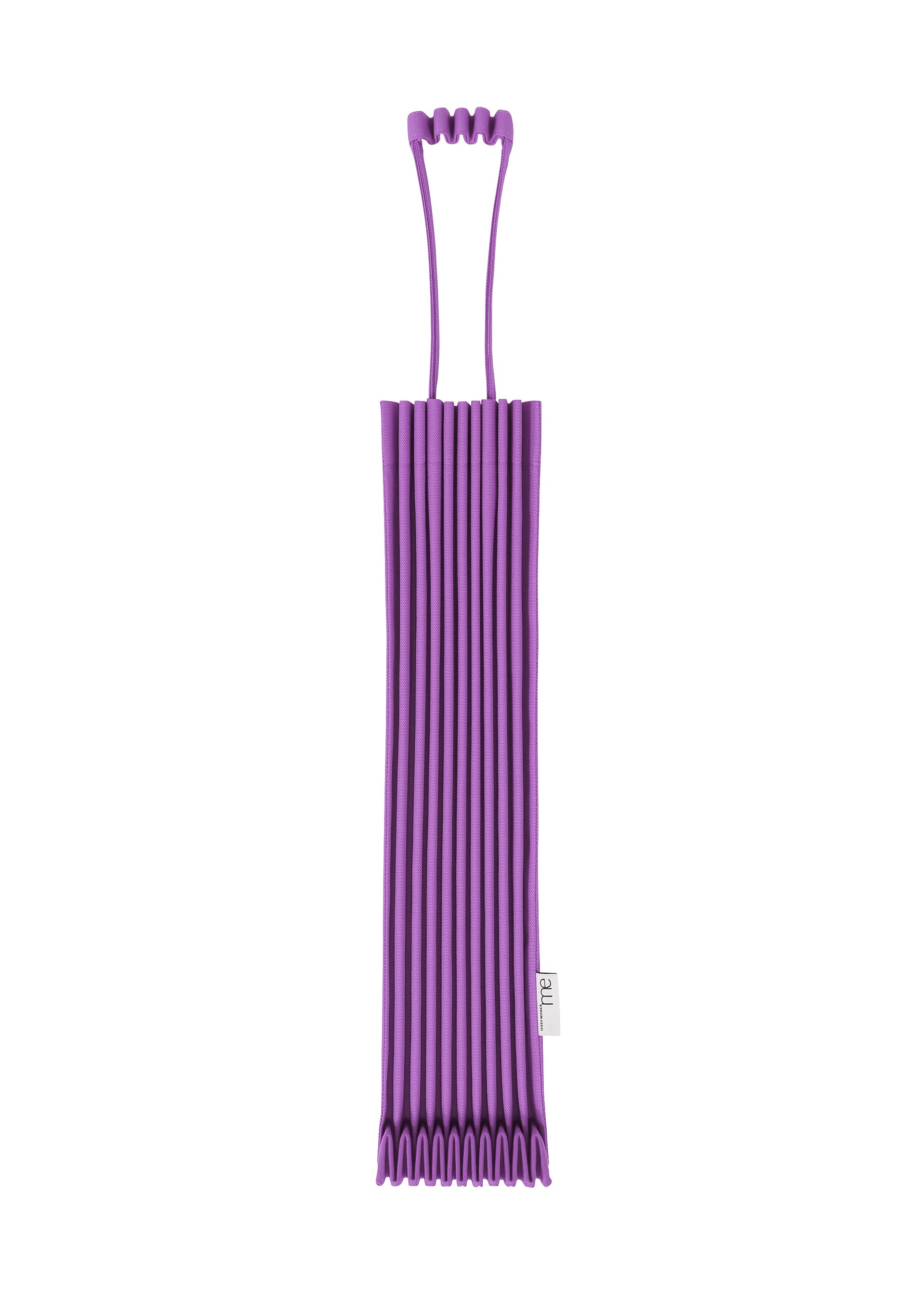 Issey Miyake Trunk Pleats Bag 12 tote kabelka fialová