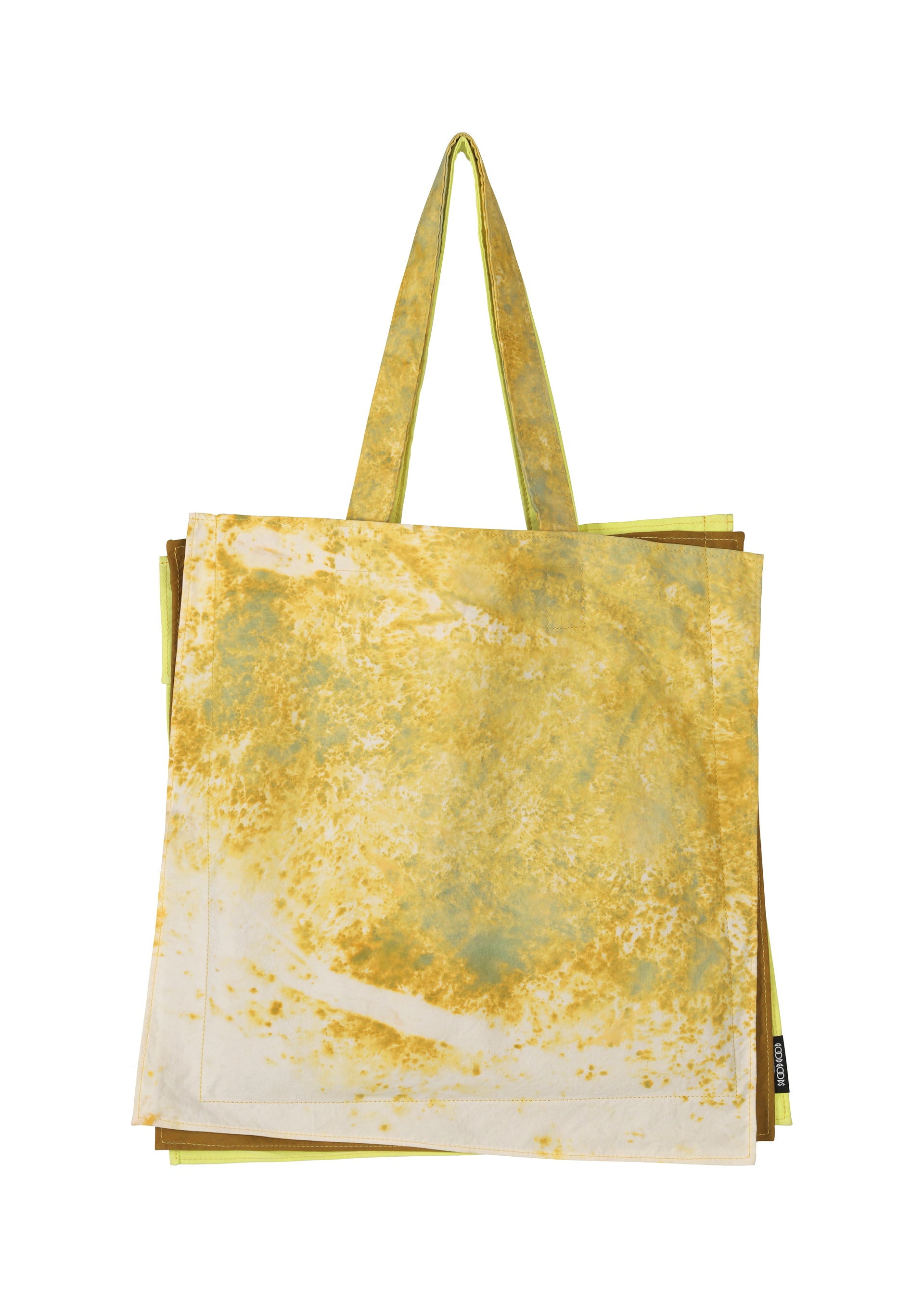 Issey Miyake Irogami Salt Dye tote černá mix ruční barvení