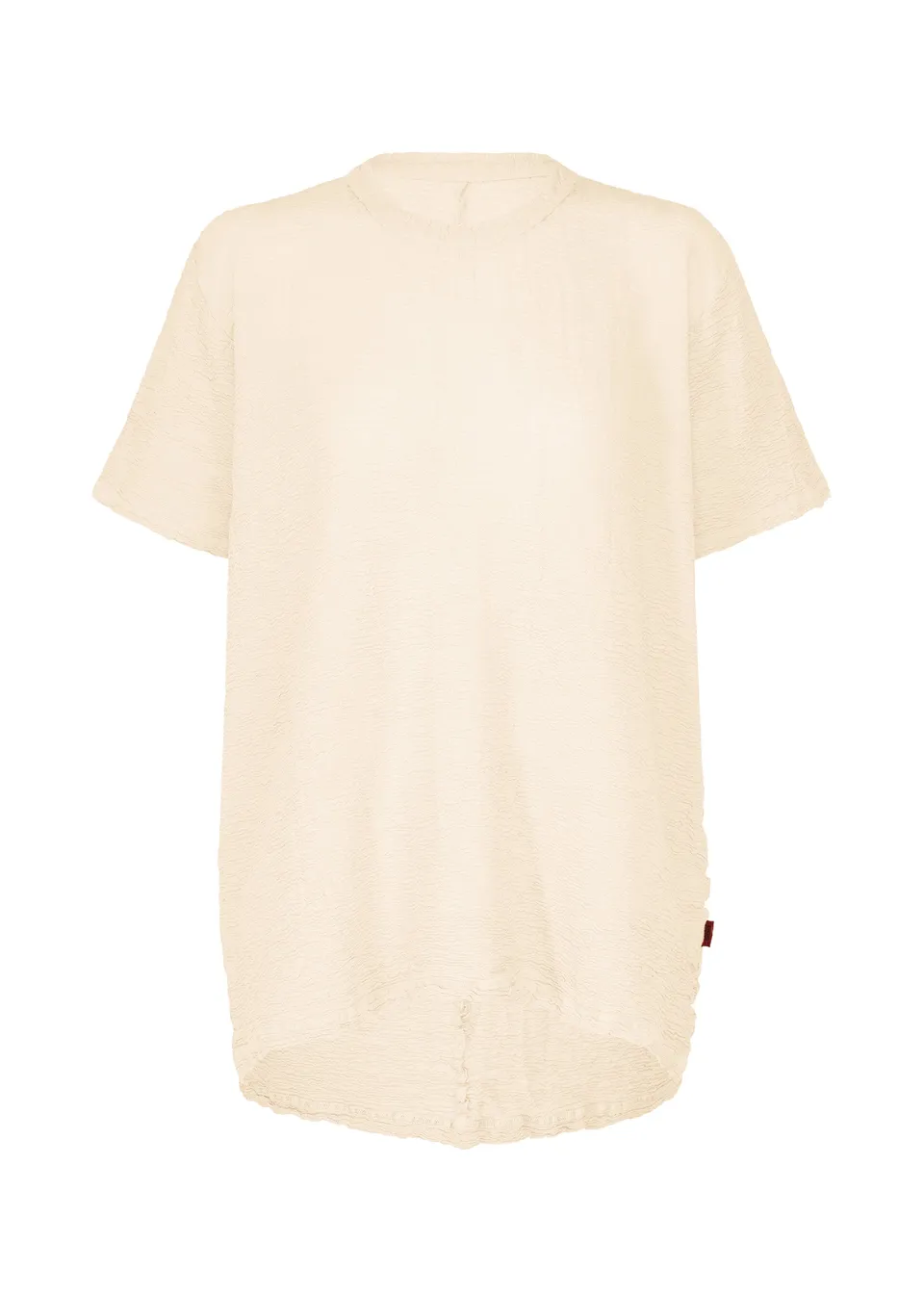 Issey Miyake KYO CHIJIMI tunika ivory