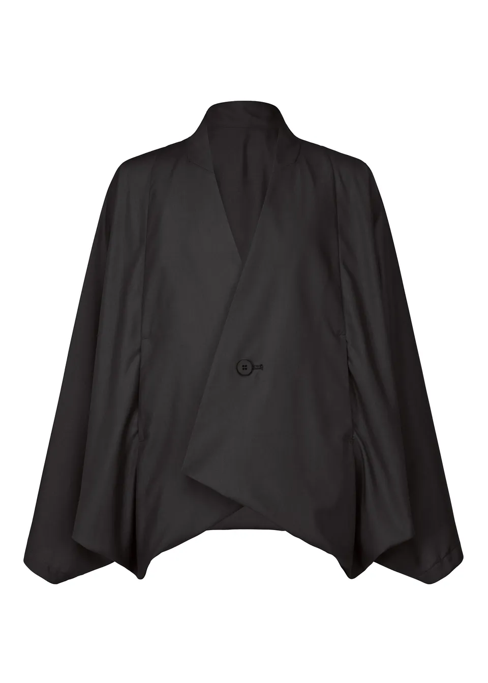 Issey Miyake SWING BLACK bunda černá vel. 3 bez límce