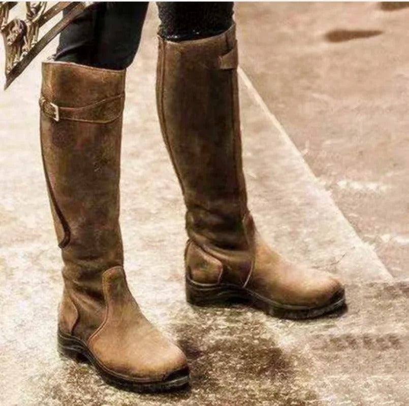 Norielle vysoké outdoor holínky hnědé 38