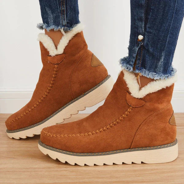 Norielle zateplené kotníkové boty slip-on s kožíškem
