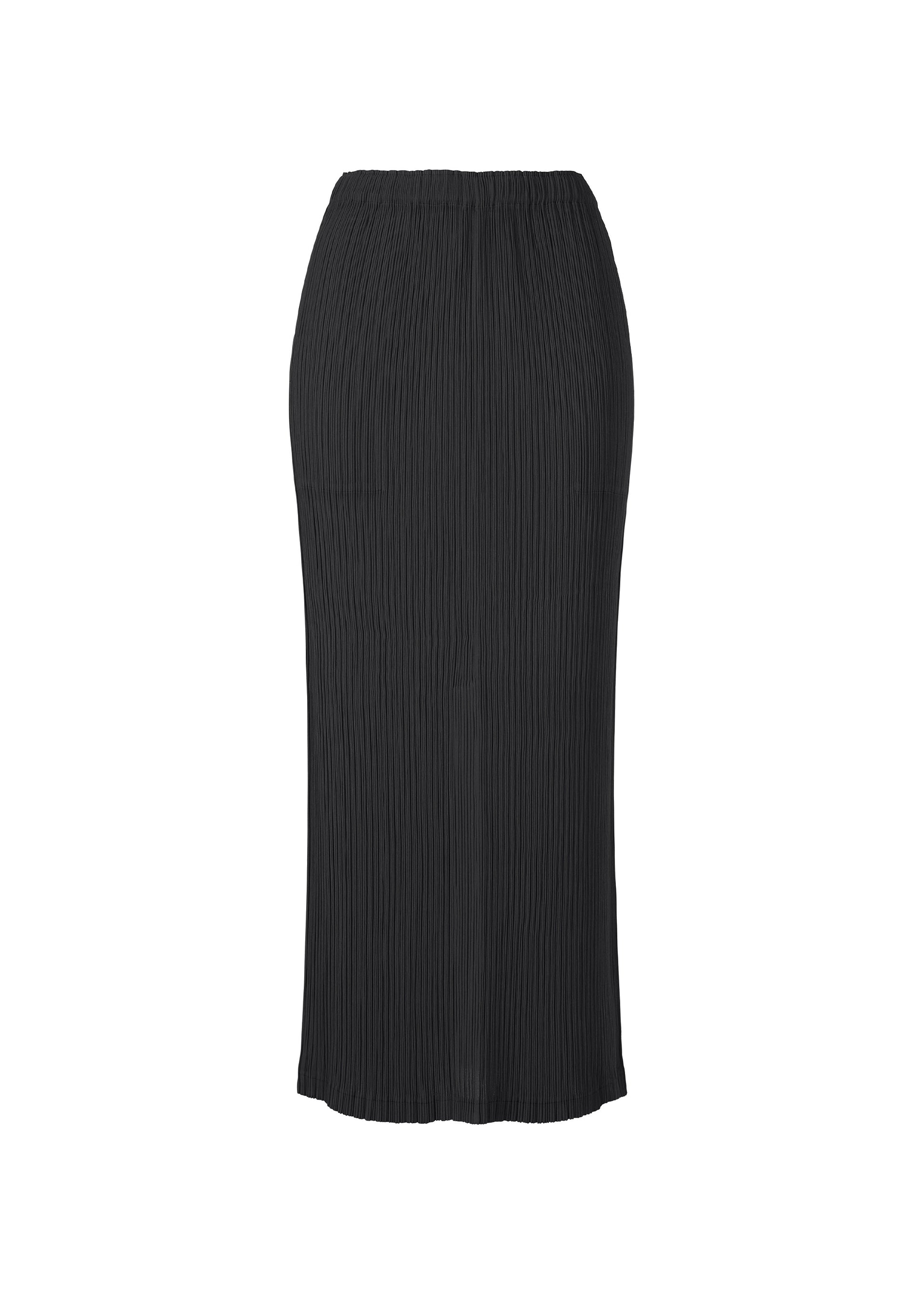 Issey Miyake Hatching Pleats dlouhá sukně černá vel. 2
