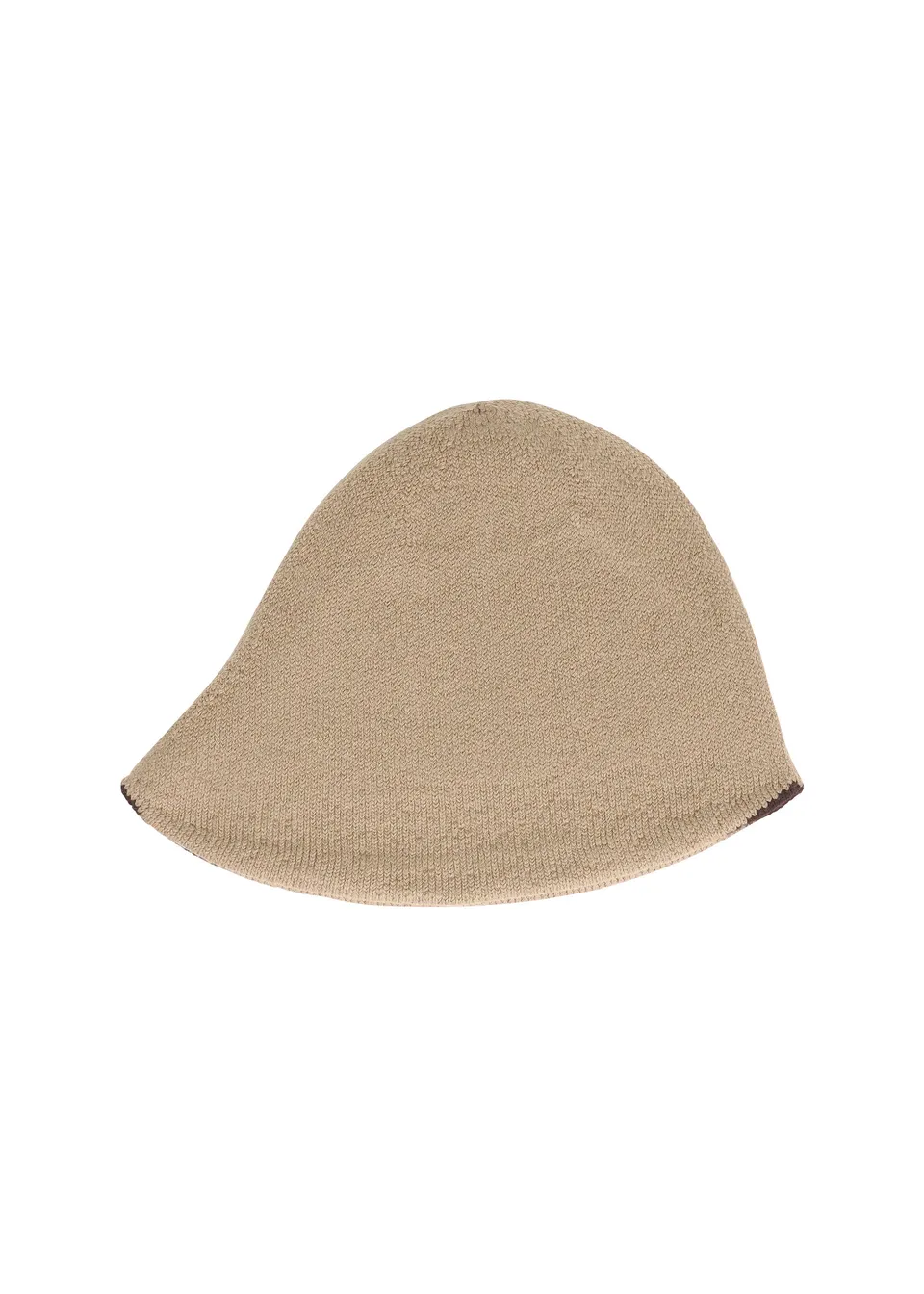 Issey Miyake Winter Gear Color Block čepice béžová