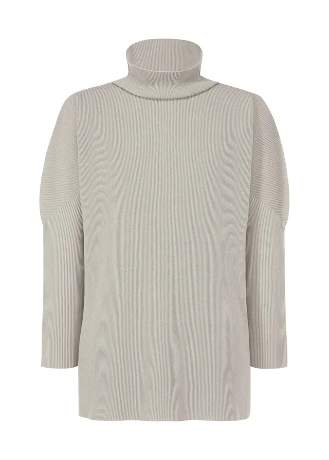 Issey Miyake Basic Knit HP51KN216 pánský rolák šedý úplet