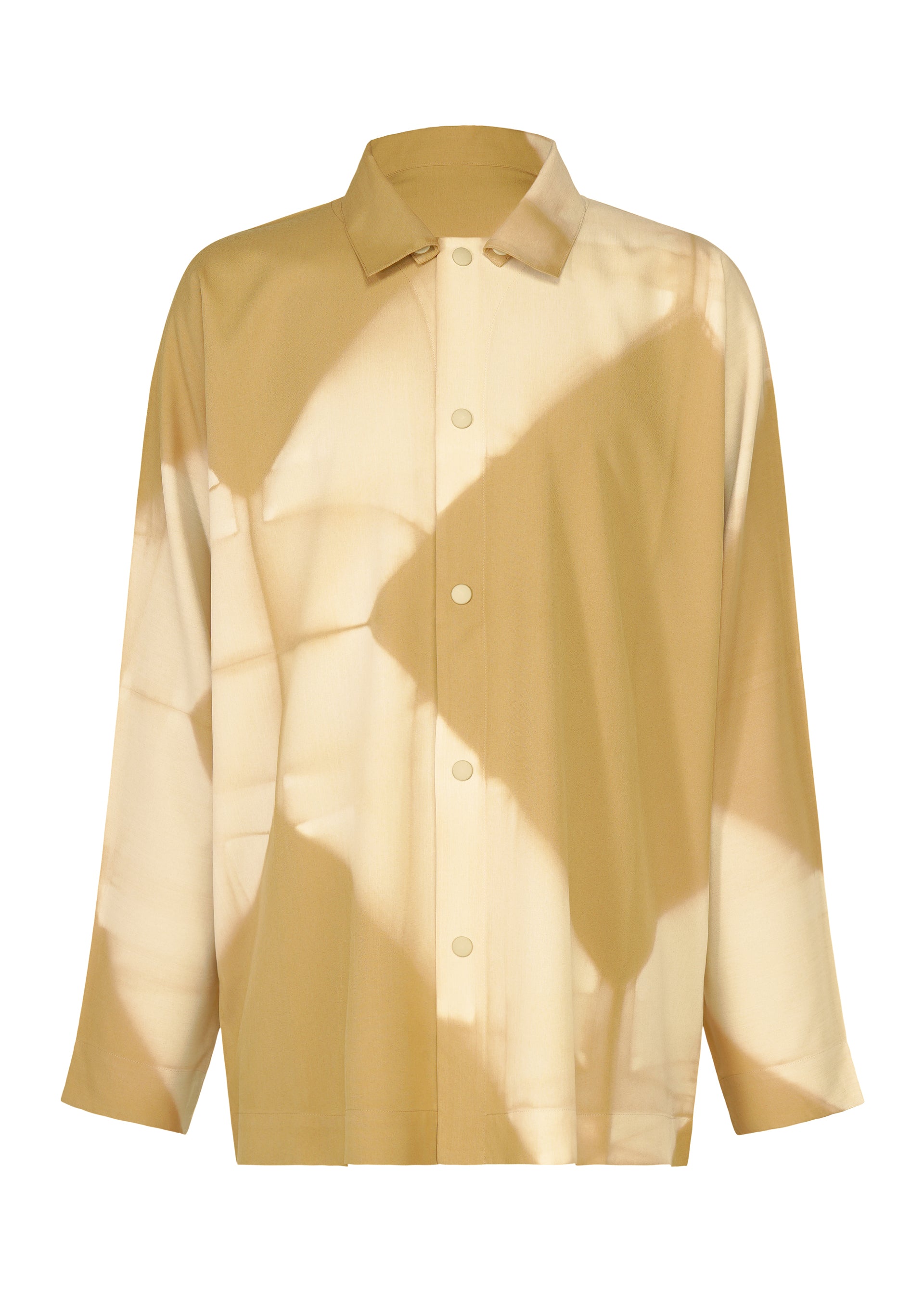 Issey Miyake Itajime Shirt košile černá geometrická