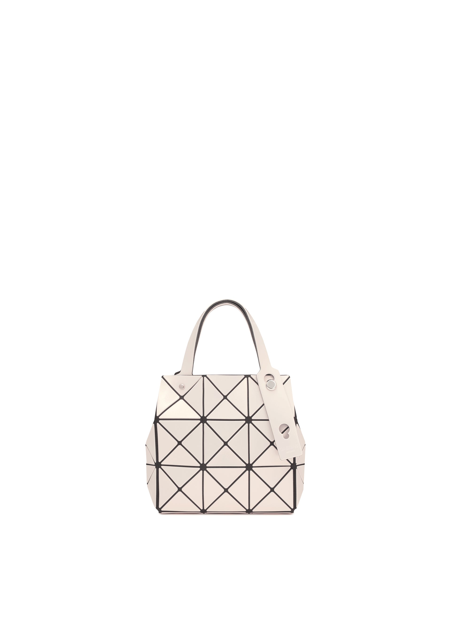 Issey Miyake Carat mini kabelka šedá