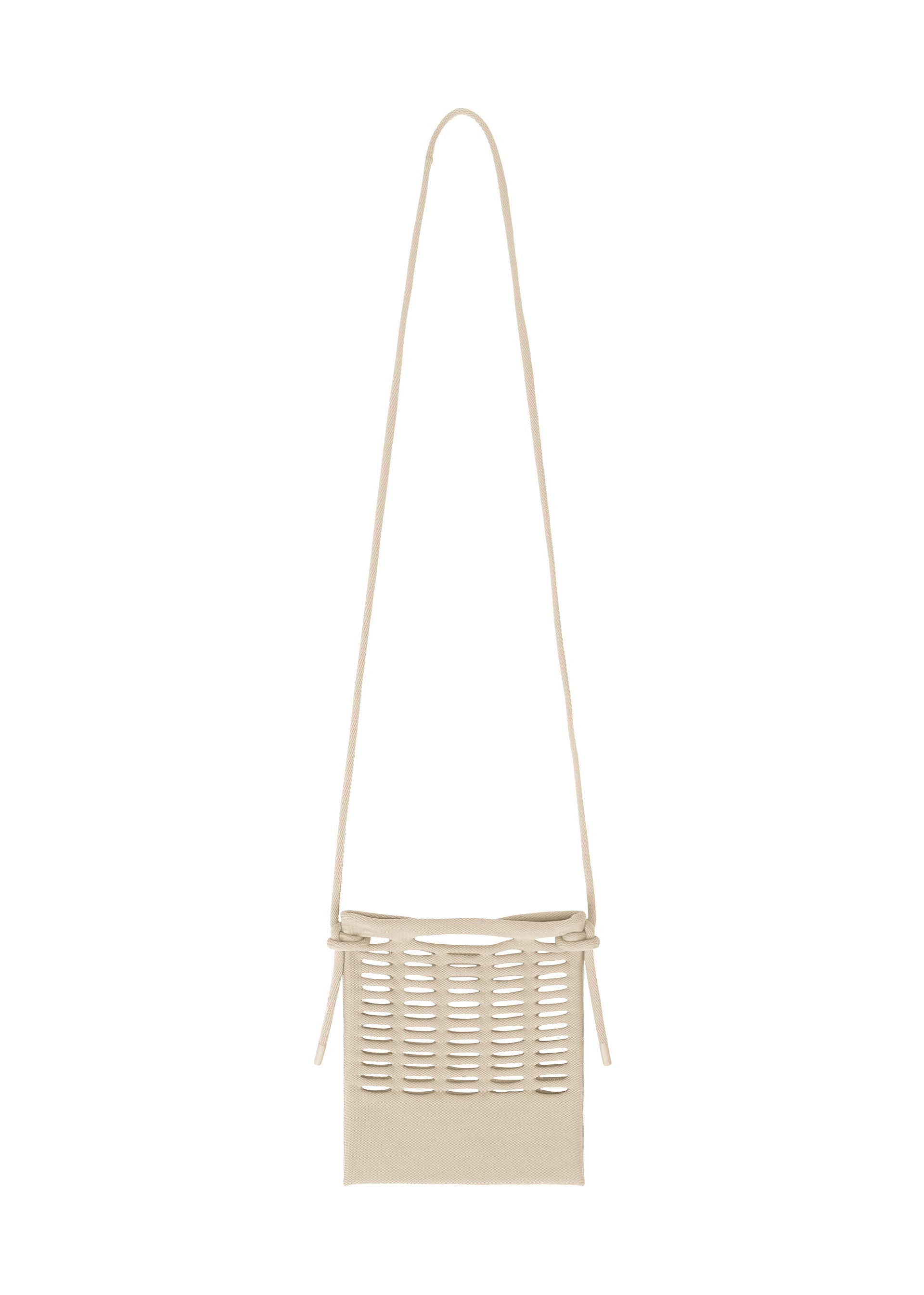 Issey Miyake Mokko S.C. crossbody kabelka Bright Orange lehký úplet