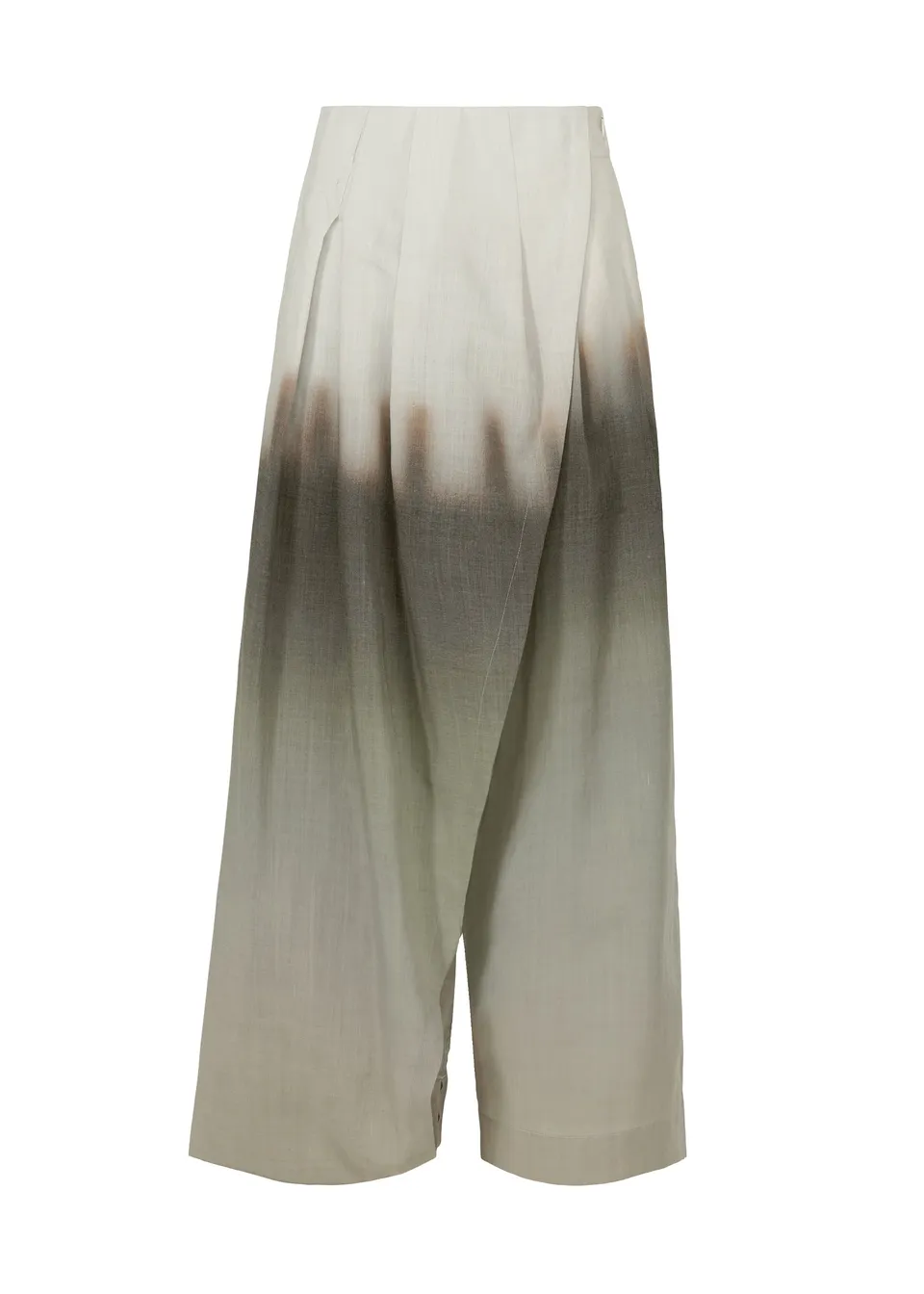 Issey Miyake Plumage kalhoty Chukar 1 ruční vzor peří
