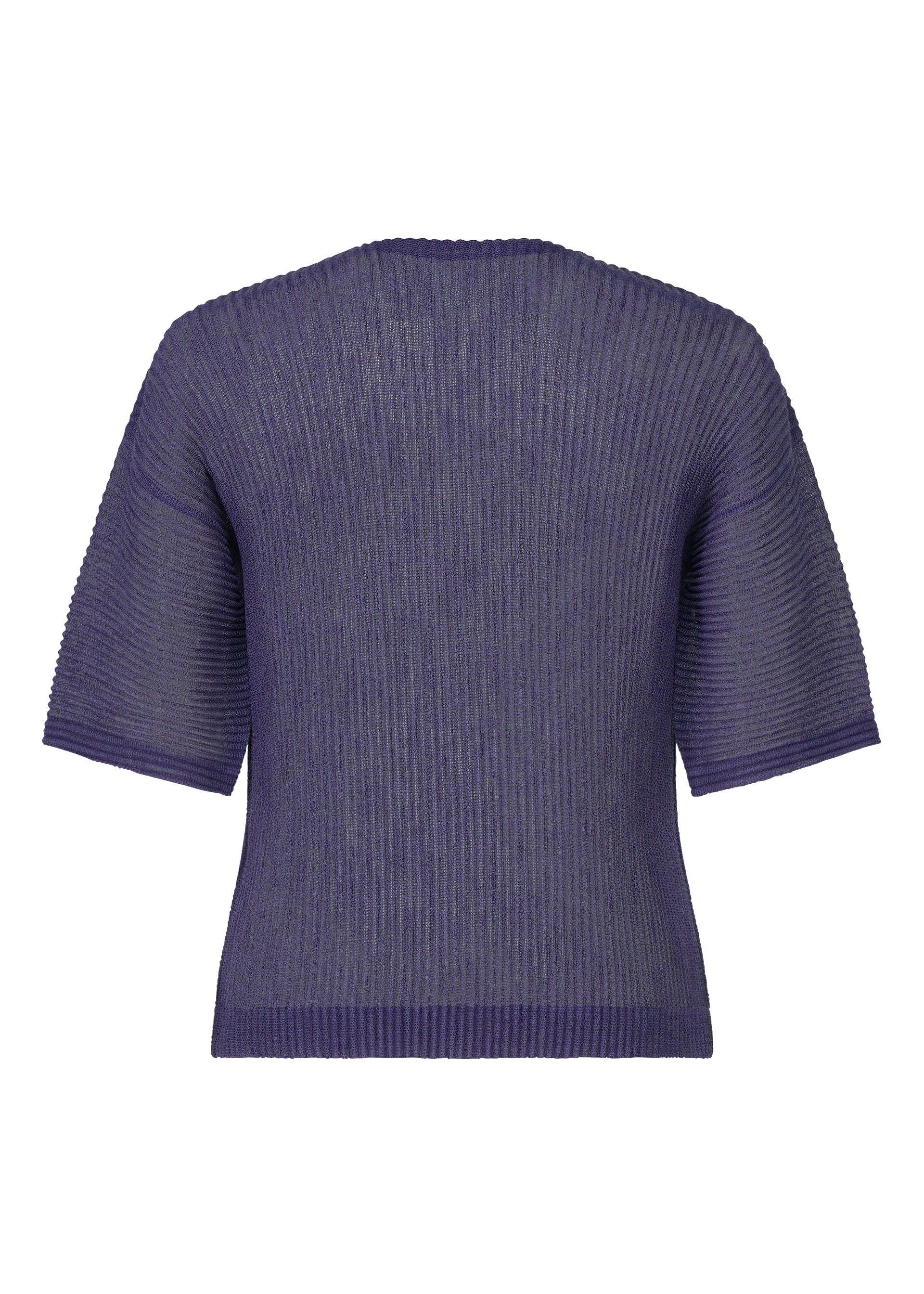 Issey Miyake Rustic Mesh tričko černé síťované
