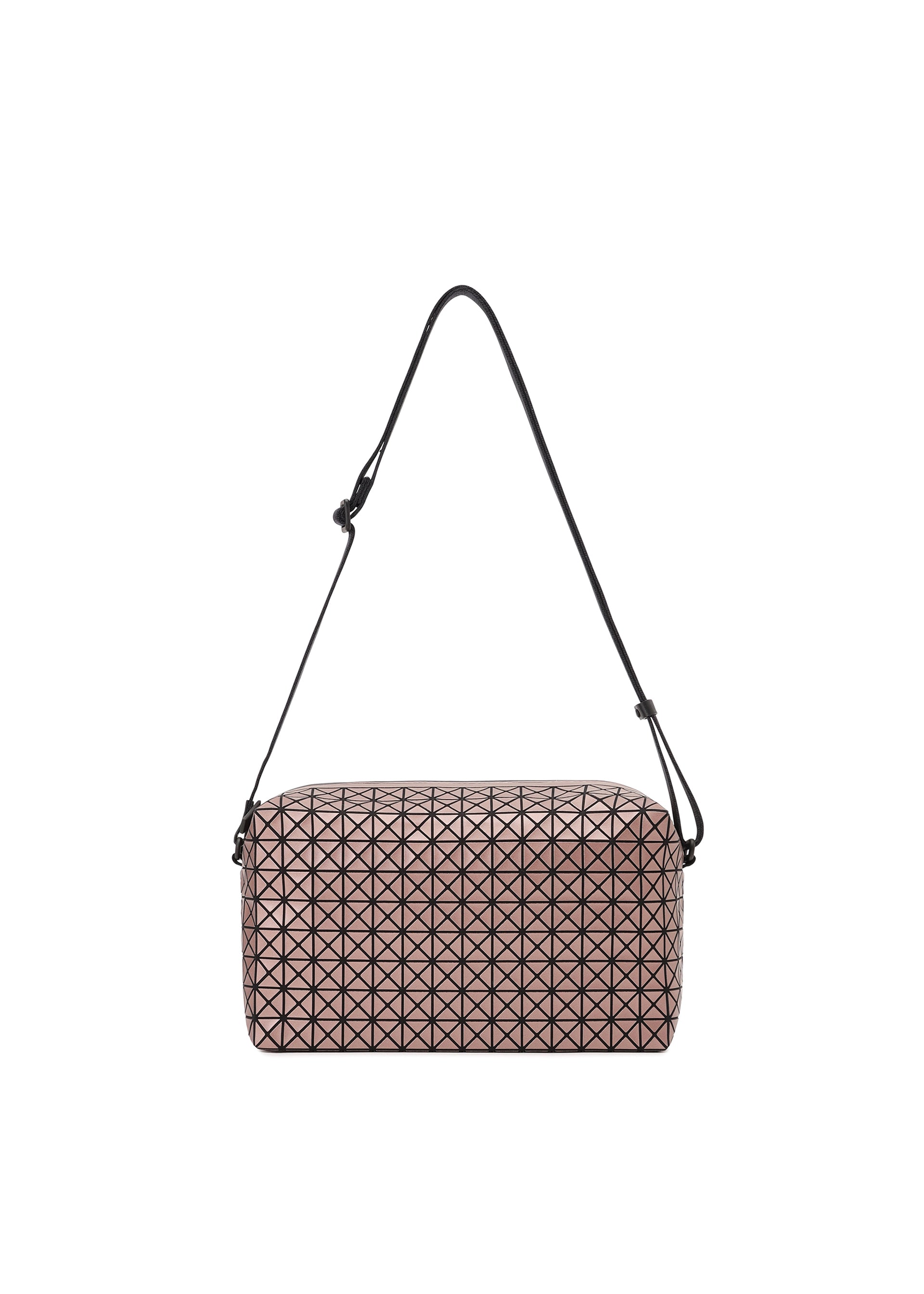 Bao Bao Issey Miyake Saddle Bag Metallic bronzová