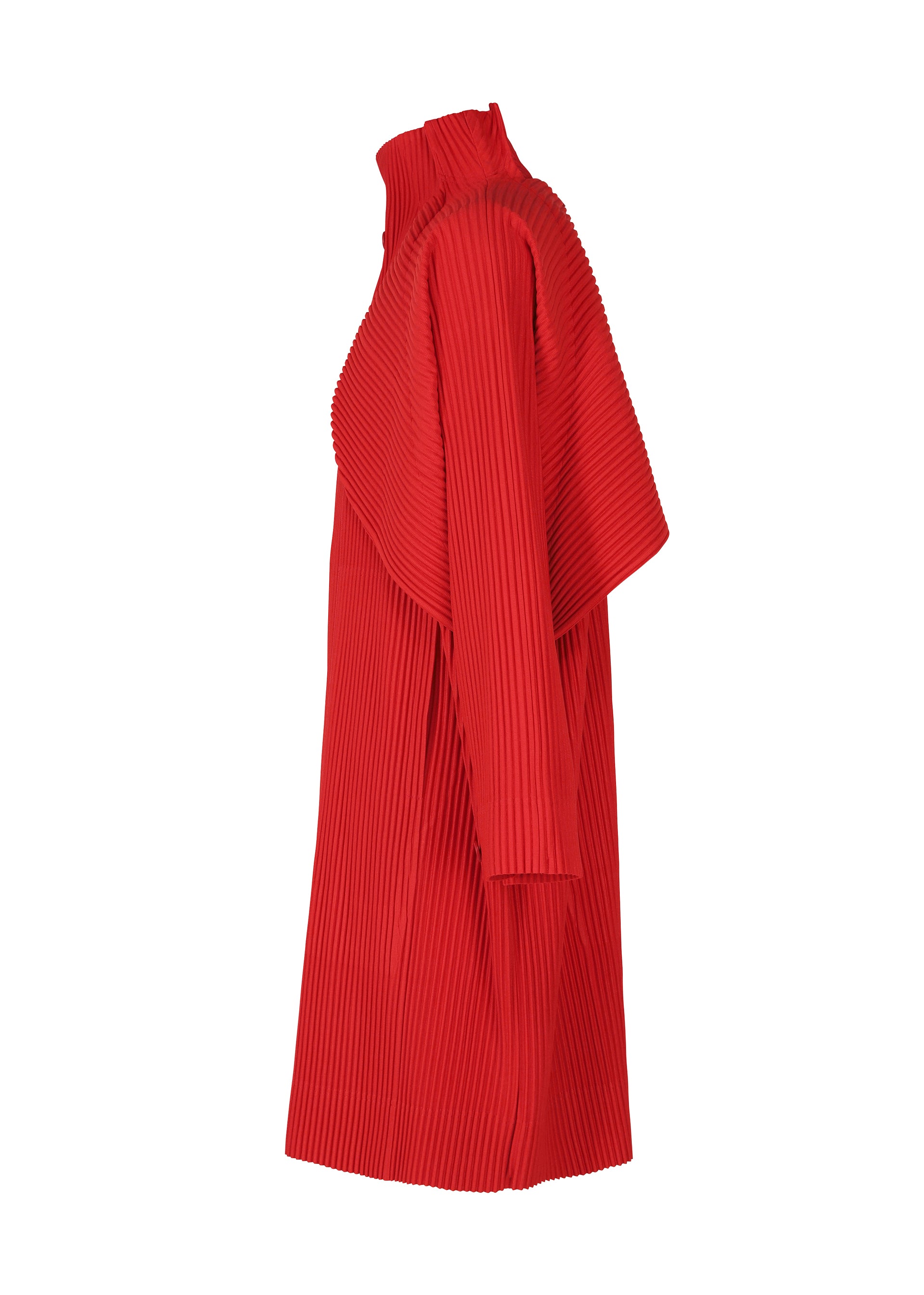 Issey Miyake Cover Fold kabát černý 3