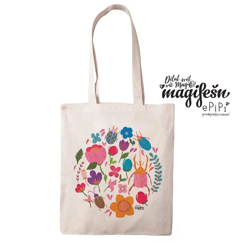 Magifešn Broučci taška MEDIUM recyklovaná směs