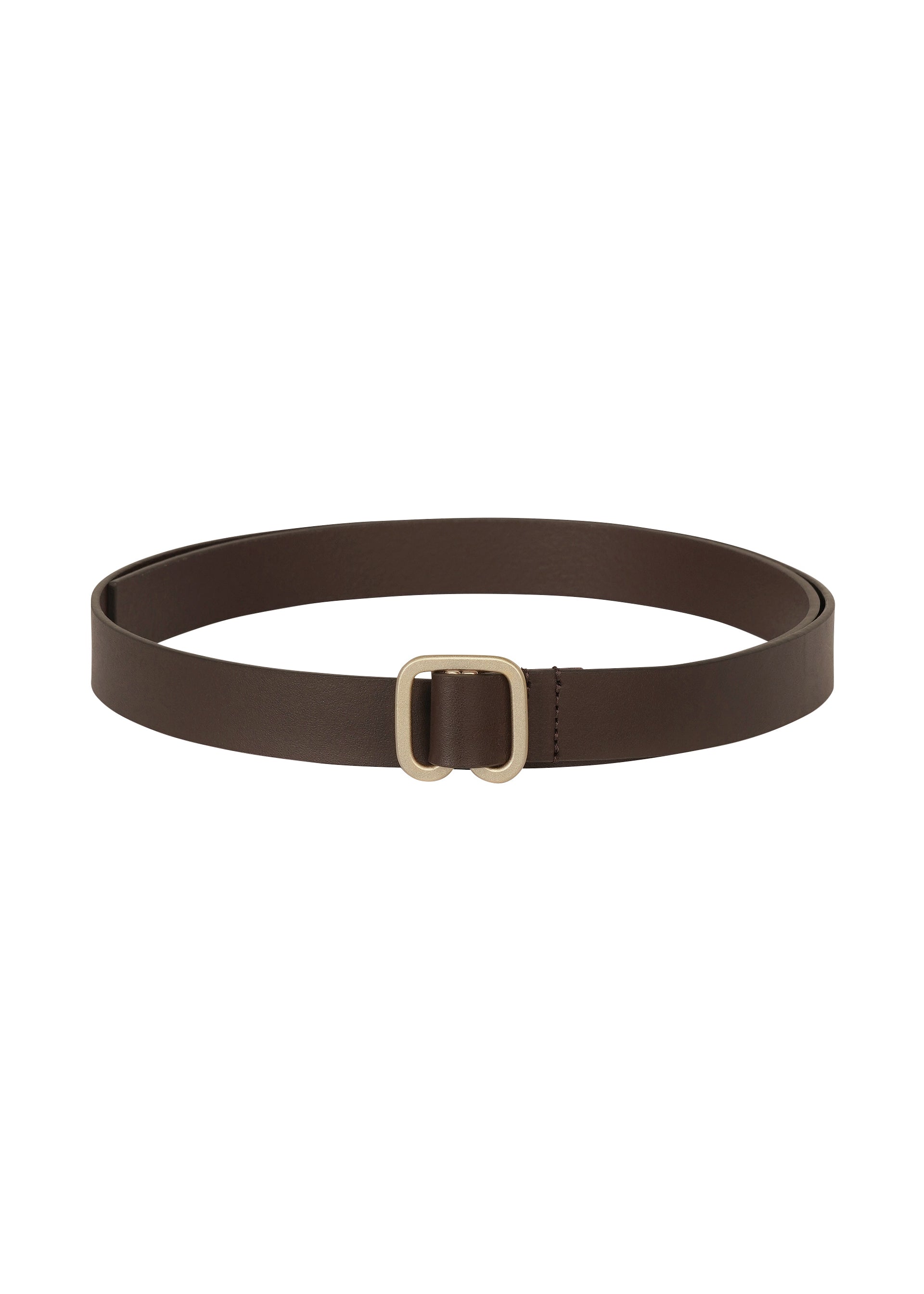 Issey Miyake Solid Leather Belt pásek černý kožený