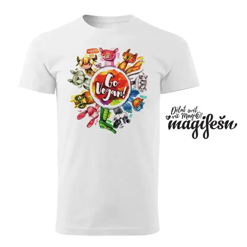 Magifešn XY Veggie tričko unisex z biobavlny