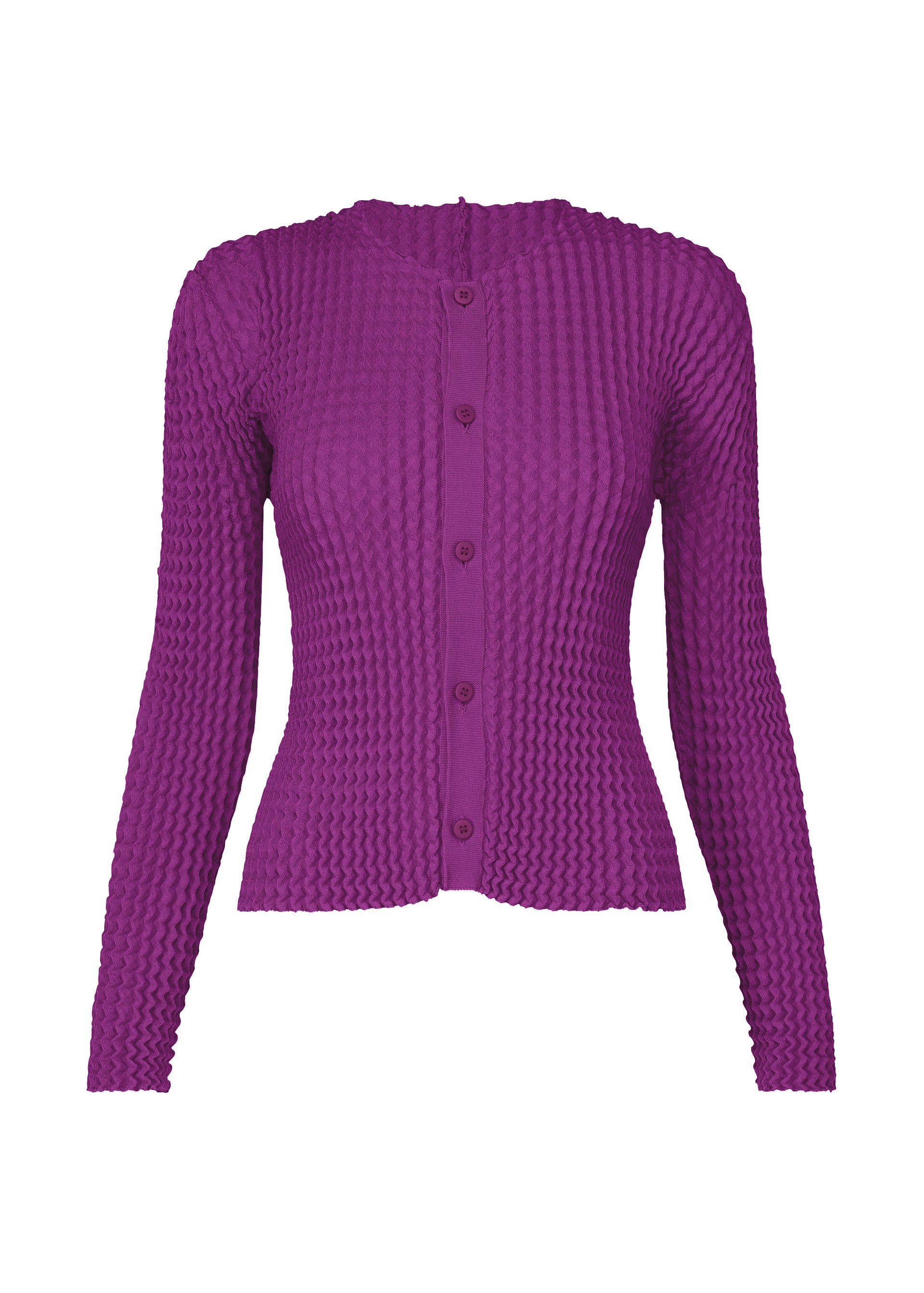 Issey Miyake Spongy-68 kardigan šedý vel. 2