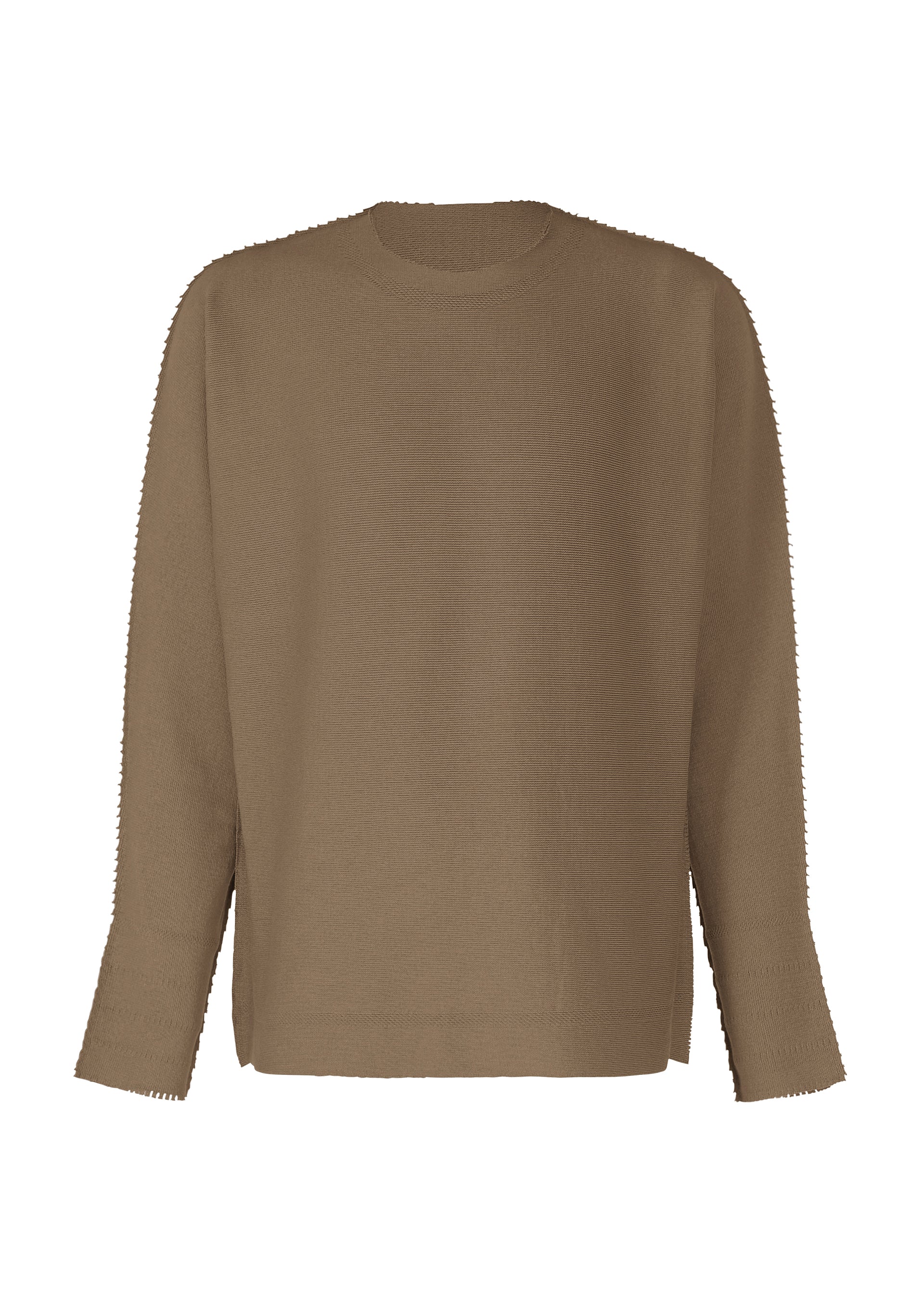 Issey Miyake Type-A 001-1 pletené triko Dark Yellow