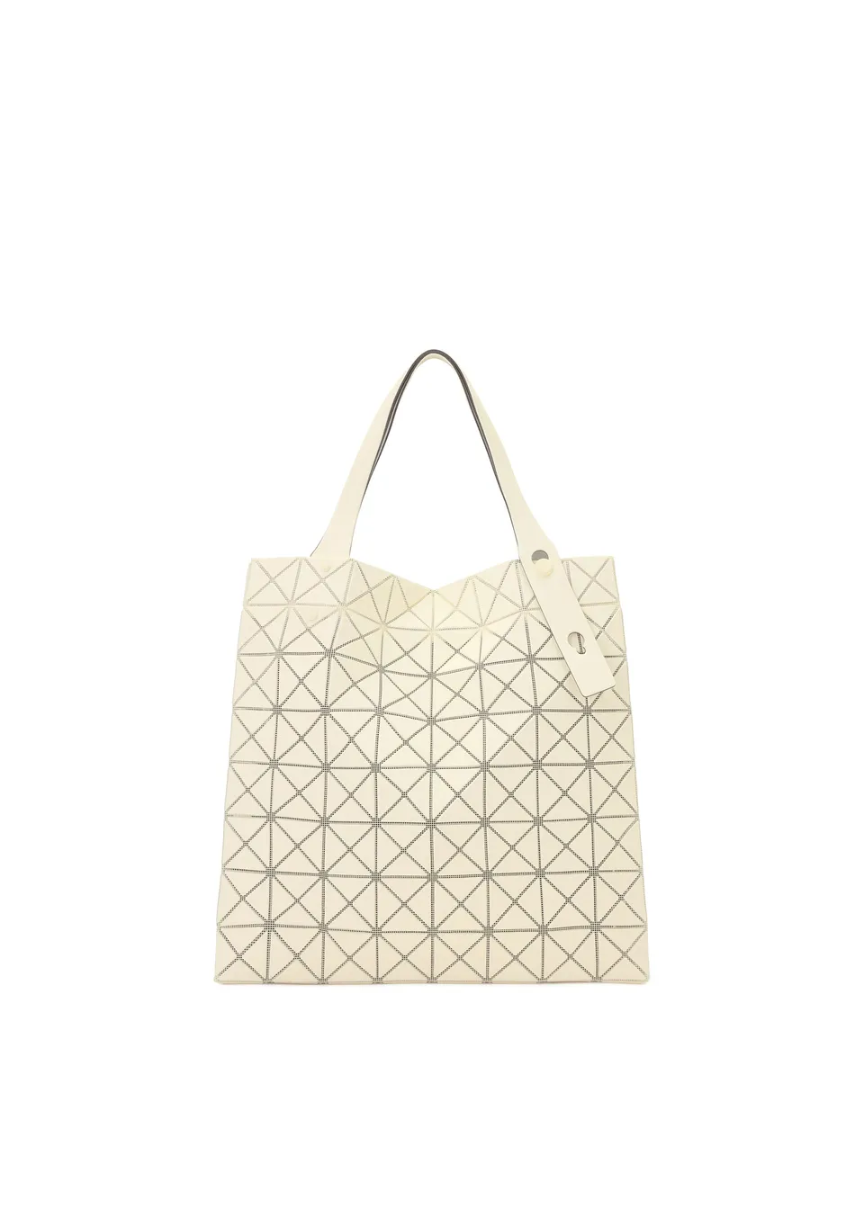 Issey Miyake Prism Plus tote Ivory skládací