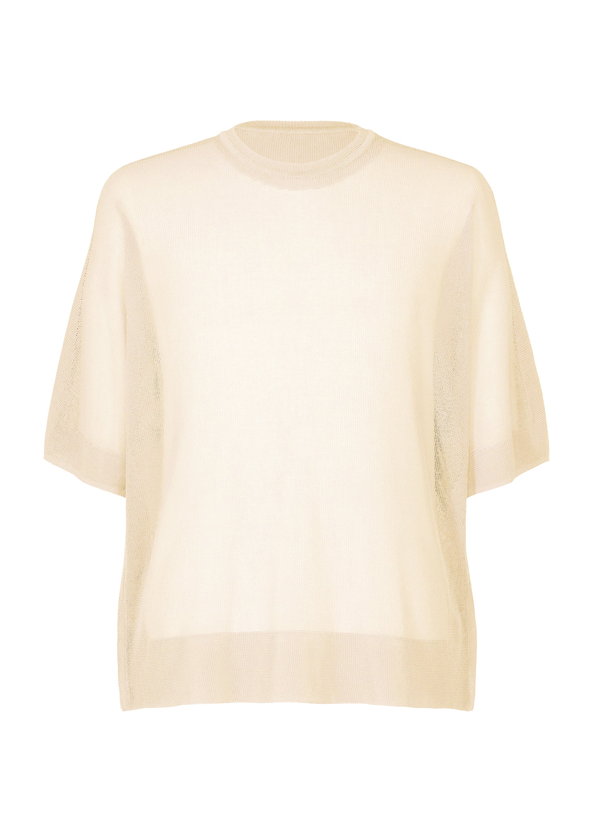 Issey Miyake Homme Plissé Washi tričko Black lněné