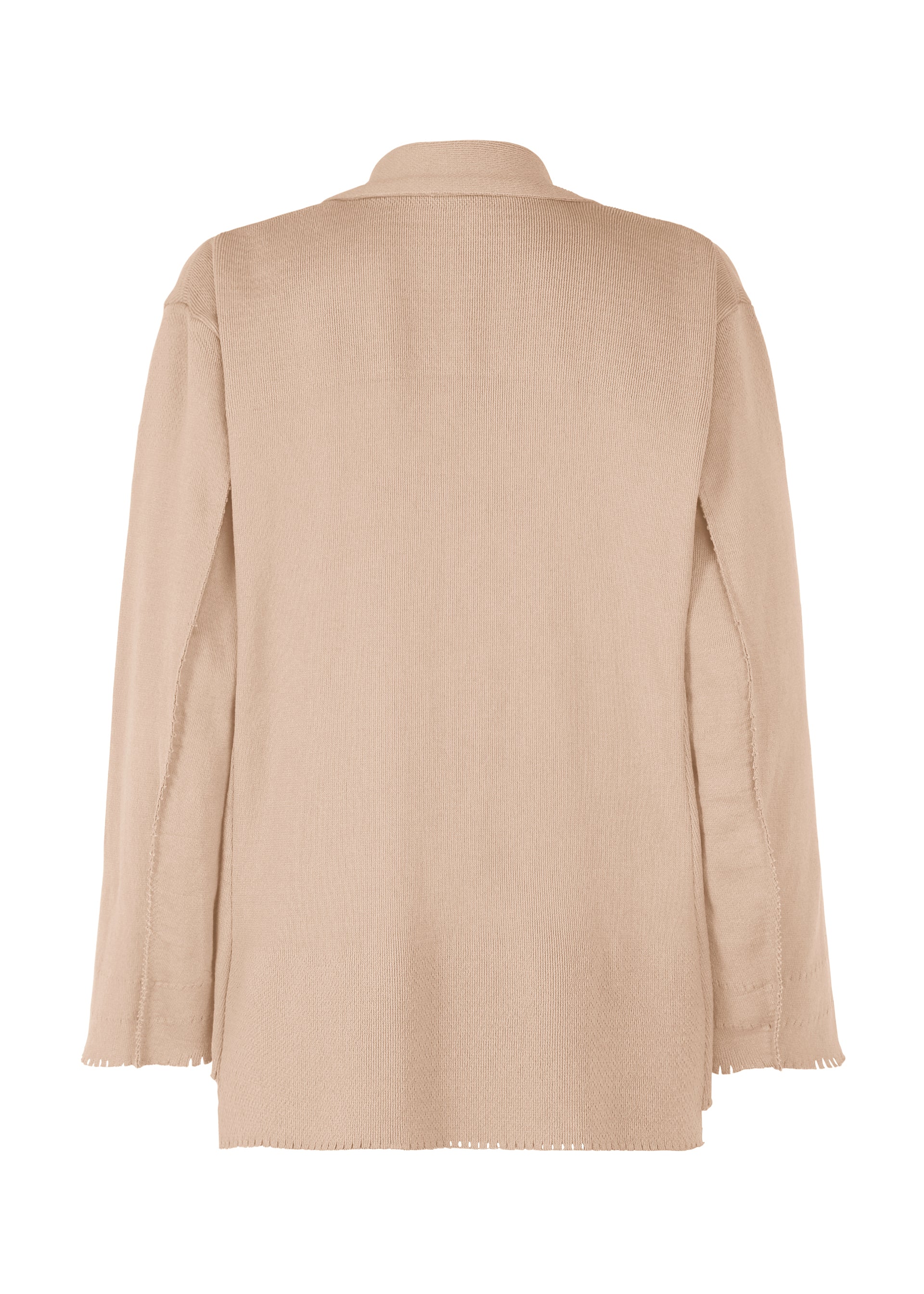 Issey Miyake Type-A 003 bunda světle šedá pletená