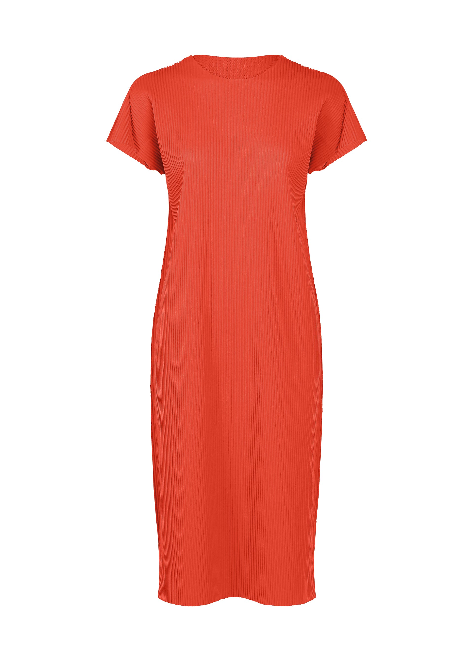 Issey Miyake Fine Knit Pleats šaty šedé úpletové