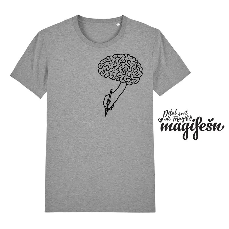 Magifešn BIO tričko XY Brainstorming biobavlna