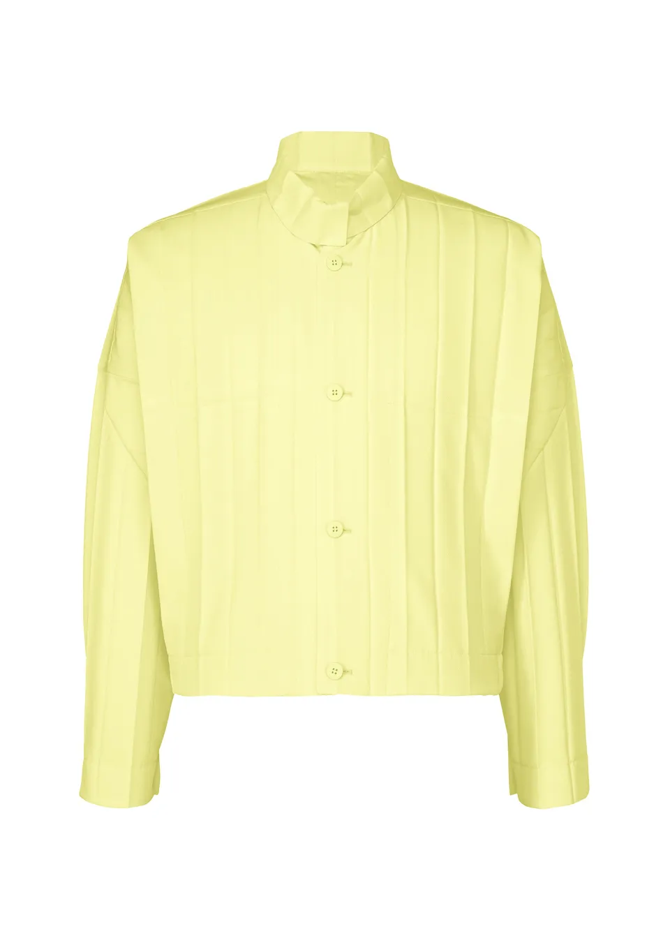 Issey Miyake Edge HP63FC166 bunda Yellow 3 plisé