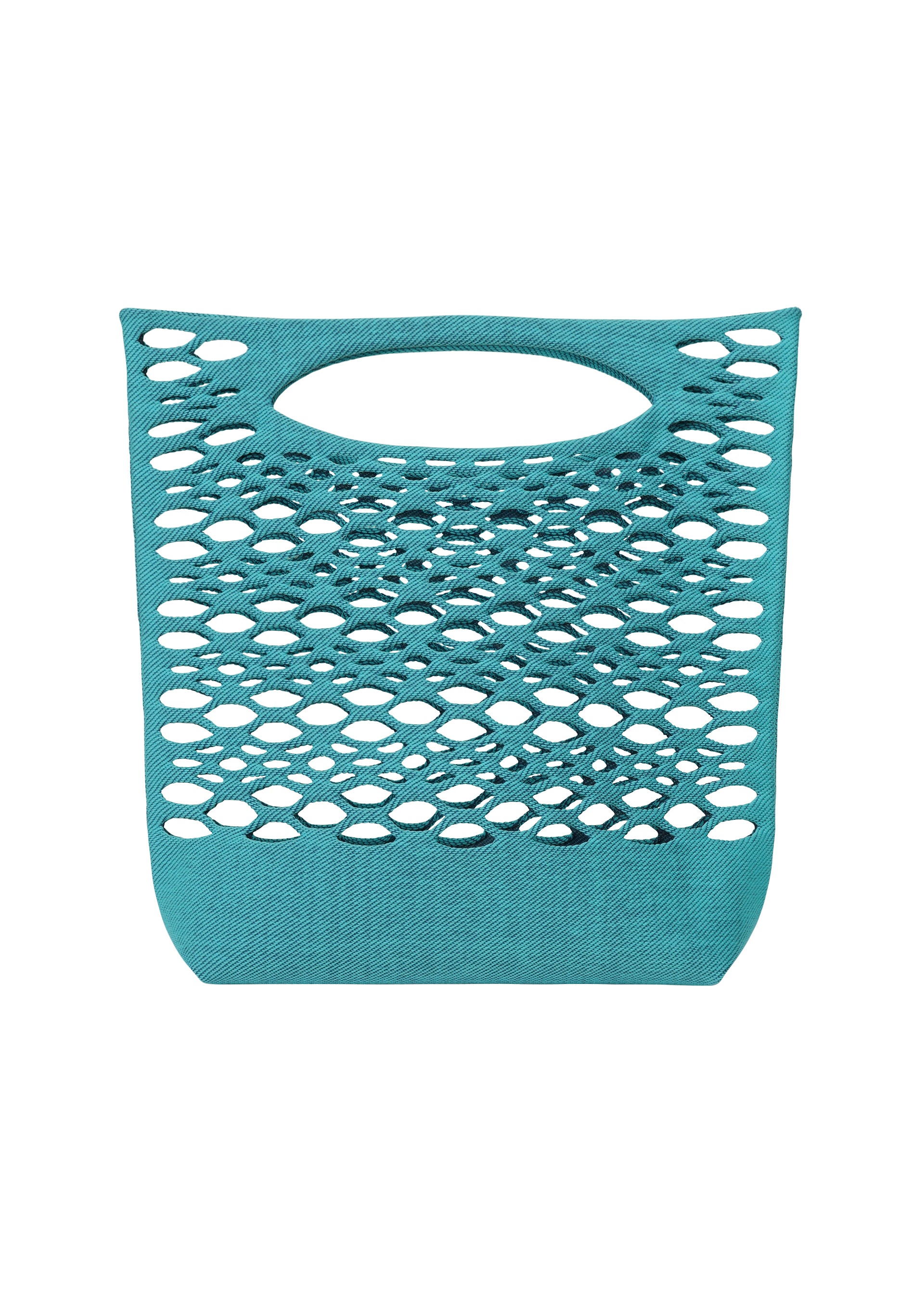 Issey Miyake Mokko Basket tote černá hnědá pletená