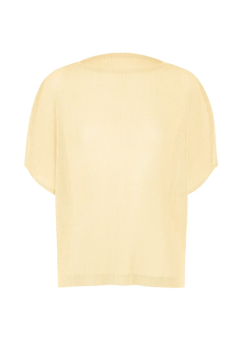 Issey Miyake Tatami August top Off White síťovaný