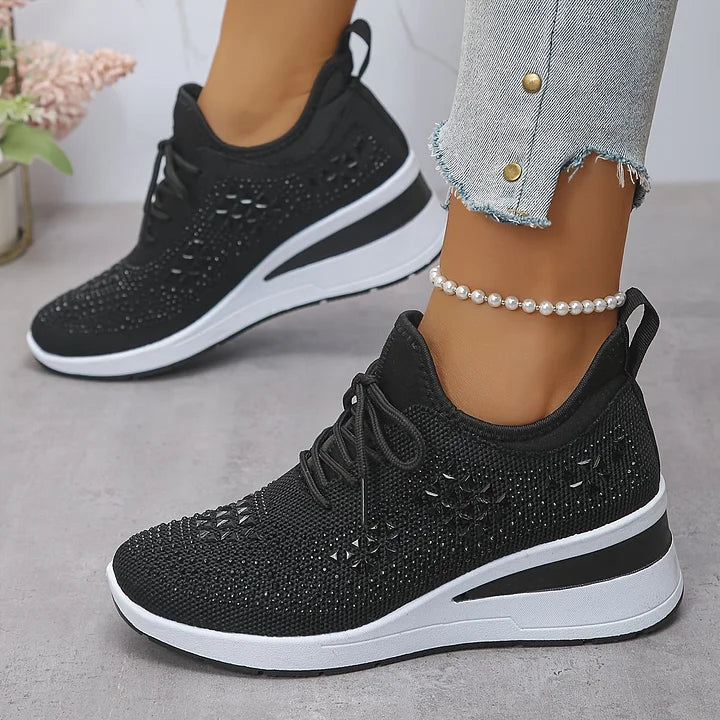 Norielle dámské tenisky na platformě černé