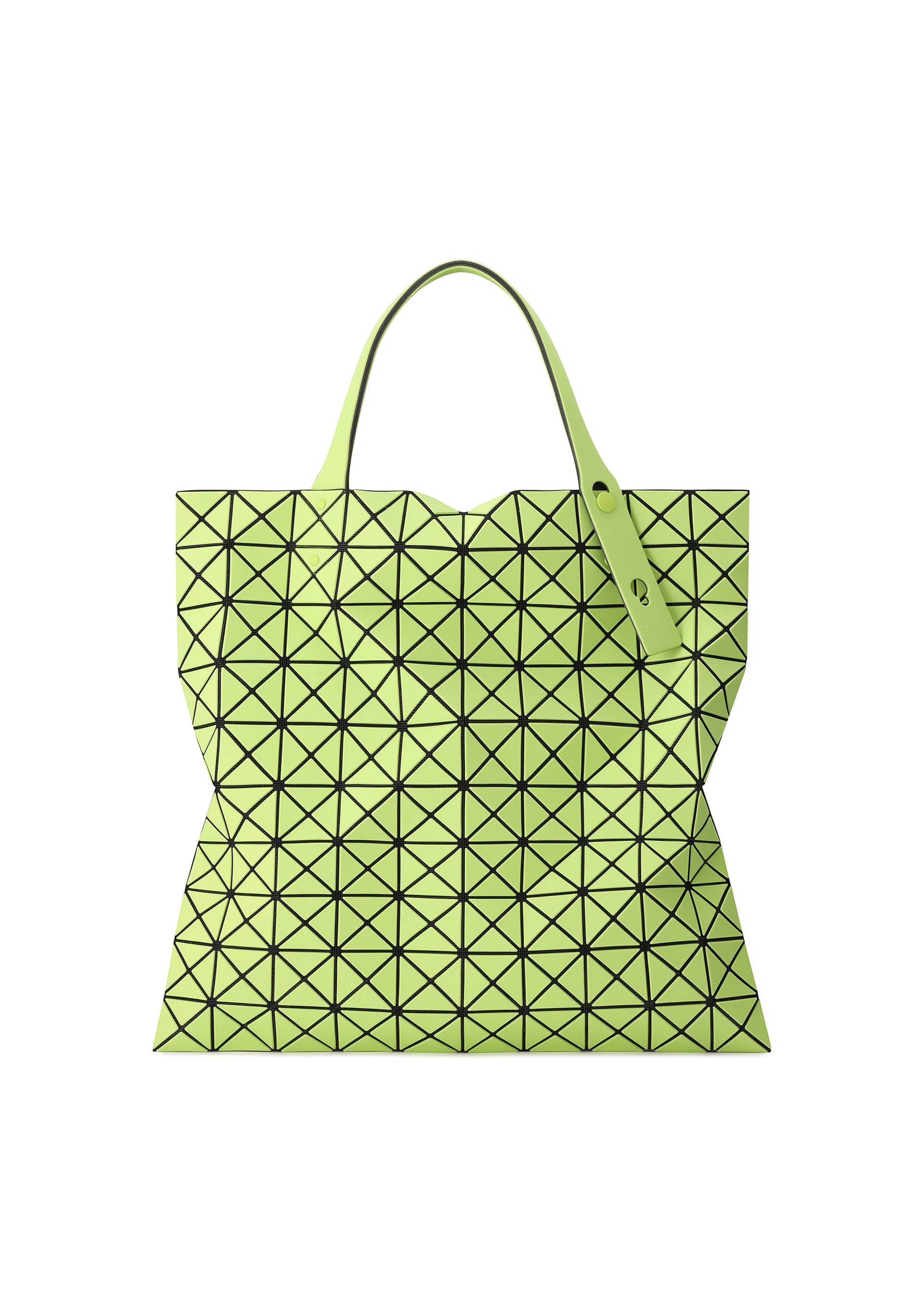 Issey Miyake Prism Frost tote taška šedá matná